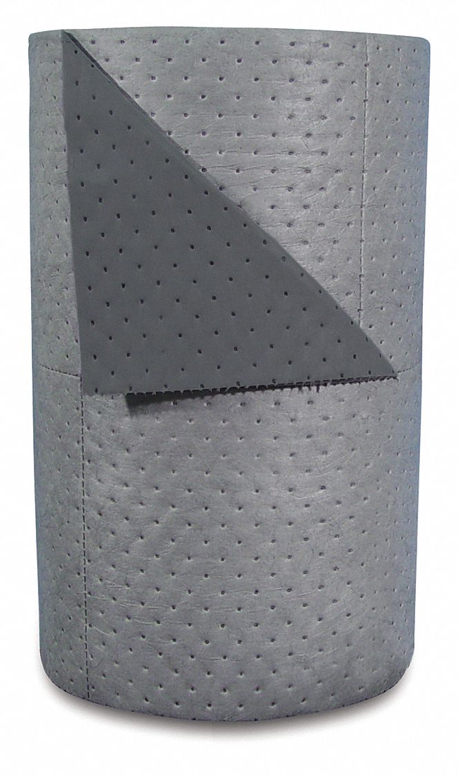 BRADY SPC ABSORBENTS HT303 Sorbent Roll, 30 Inch x 300 Ft. Size, Gray, Polypropylene | CH6PQB 2GU49