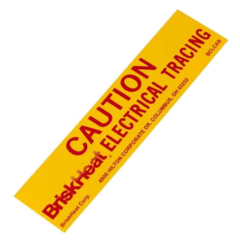 Caution Label, English Language