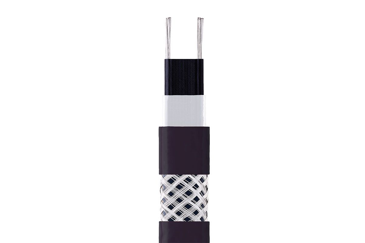 Heating Cable, Self-Regulating, 10W, 120V, Thermalplastic Elastomer