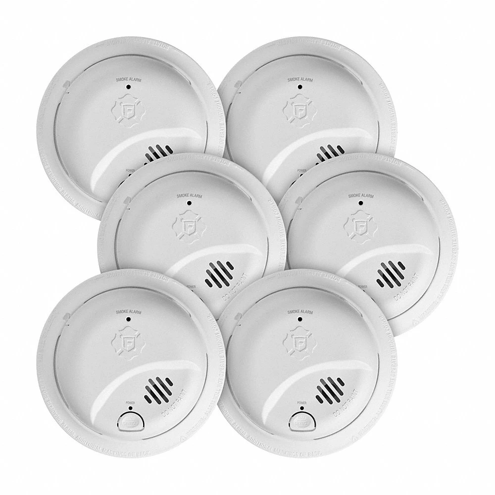 Smoke Alarm, Smoke, Hardwired, Battery Backup, Smoke Detector, Ionization, Hardwired