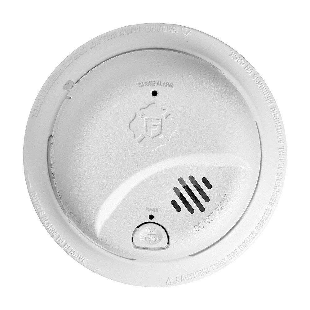 Smoke Alarm, Smoke, Hardwired, Battery Backup, Smoke Detector, Ionization, Hardwired
