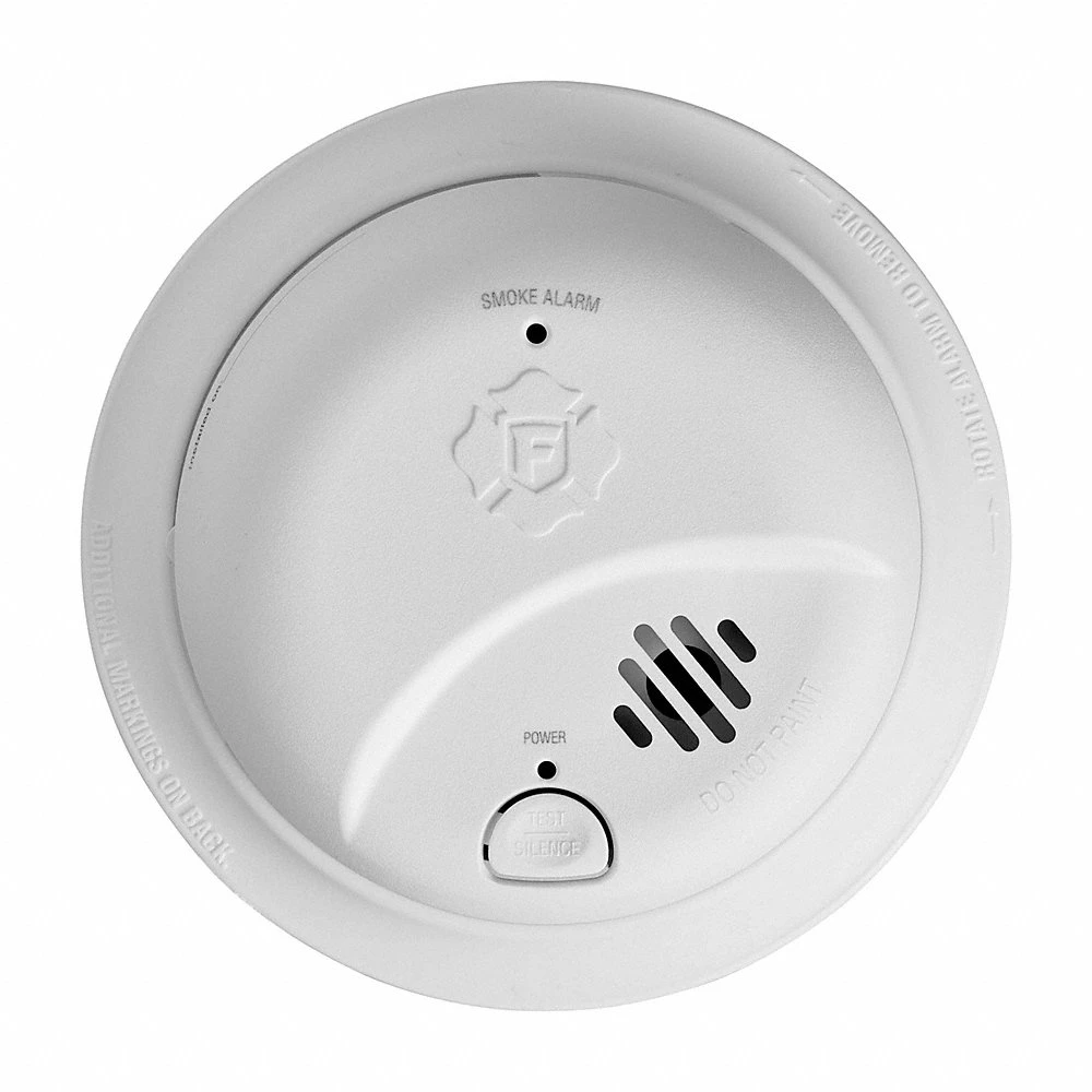 Smoke Alarm, Smoke, 10 Year Sealed Battery, Battery Backup, Smoke Detector, Ionization