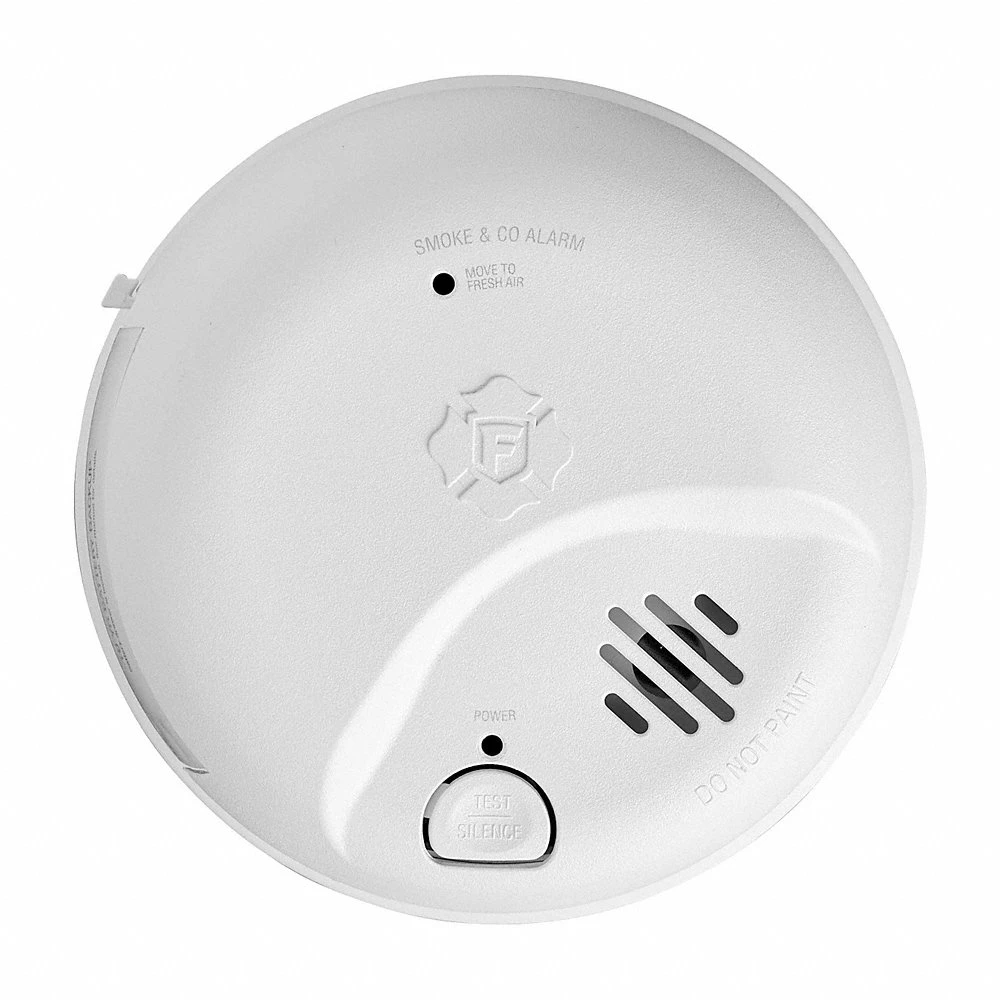 Smoke and Carbon Monoxide Alarm, Hardwired, Battery Backup, Hardwired