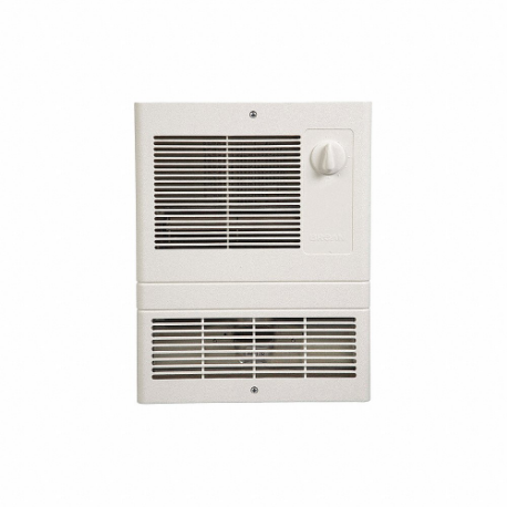 120/240 Volts 1550W Fan-Forced Wall Heater, White