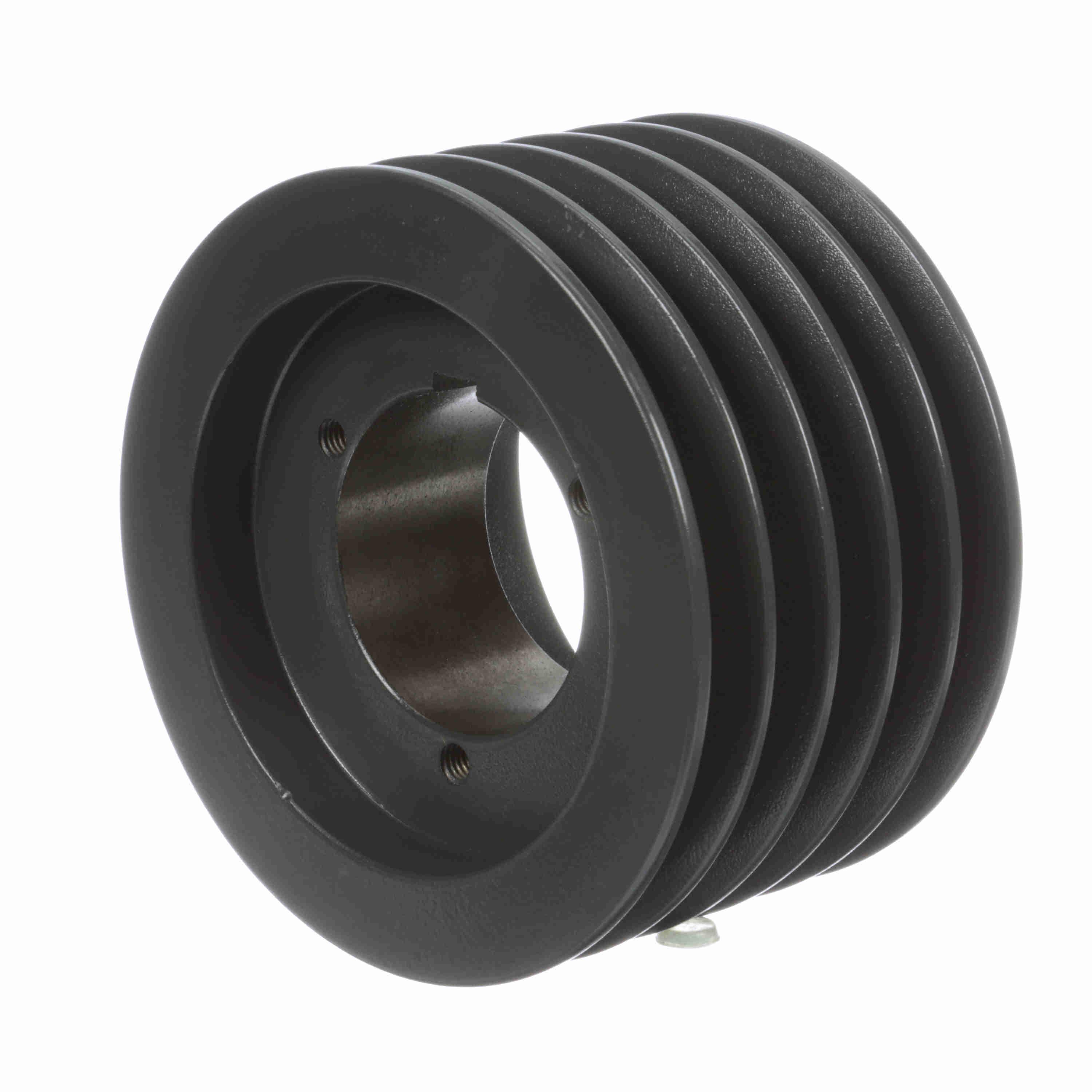 V-Belt Sheave, Multiple, Bushed Bore, 5 Groove, Cast Iron