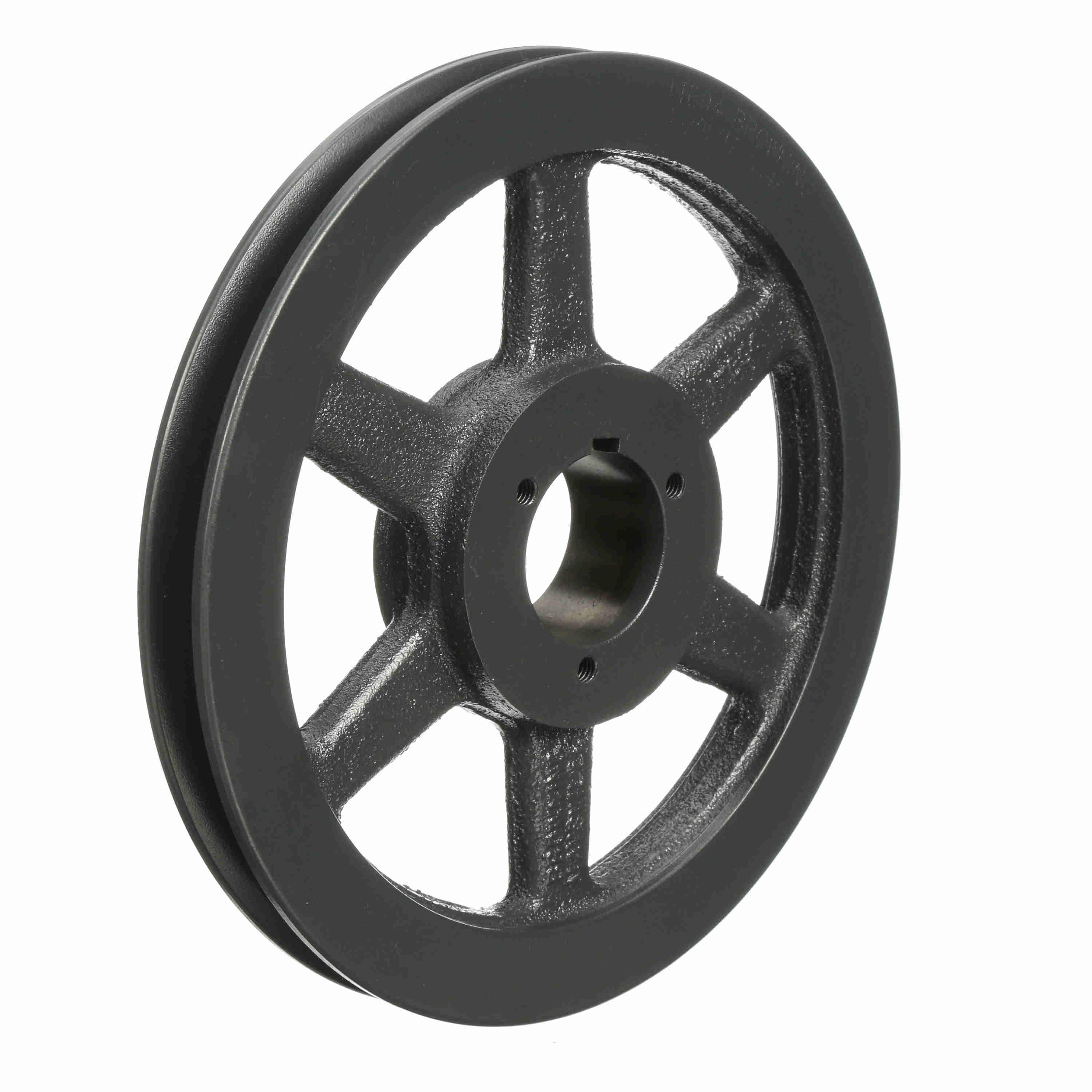 BROWNING 1002989 V-Belt Sheave, Multiple, Bushed Bore, 1 Groove, Cast Iron | AZ8ZZN 1TB200