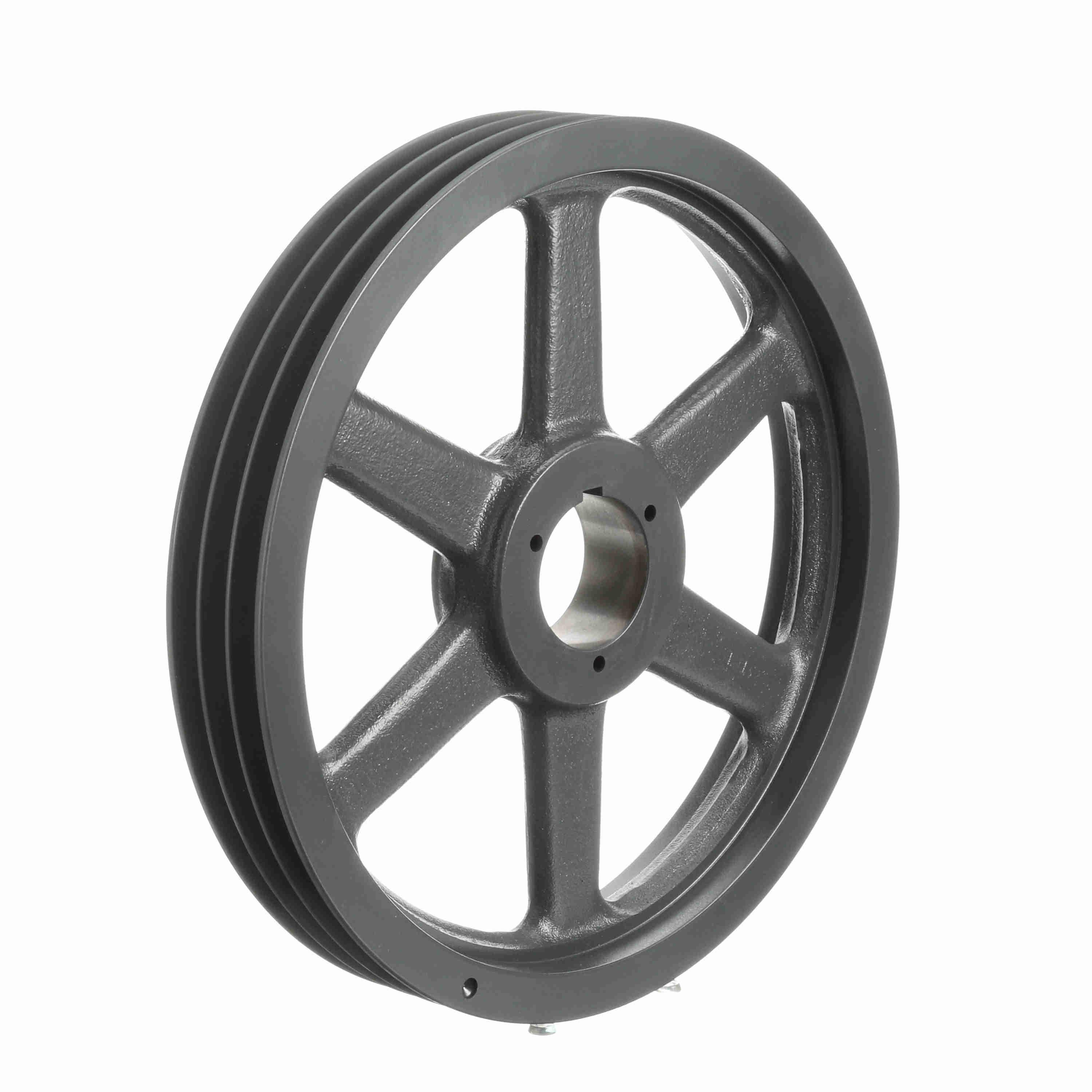 BROWNING 1003128 V-Belt Sheave, Multiple, Bushed Bore, 3 Groove, Cast Iron | BA3LTP 3TB300