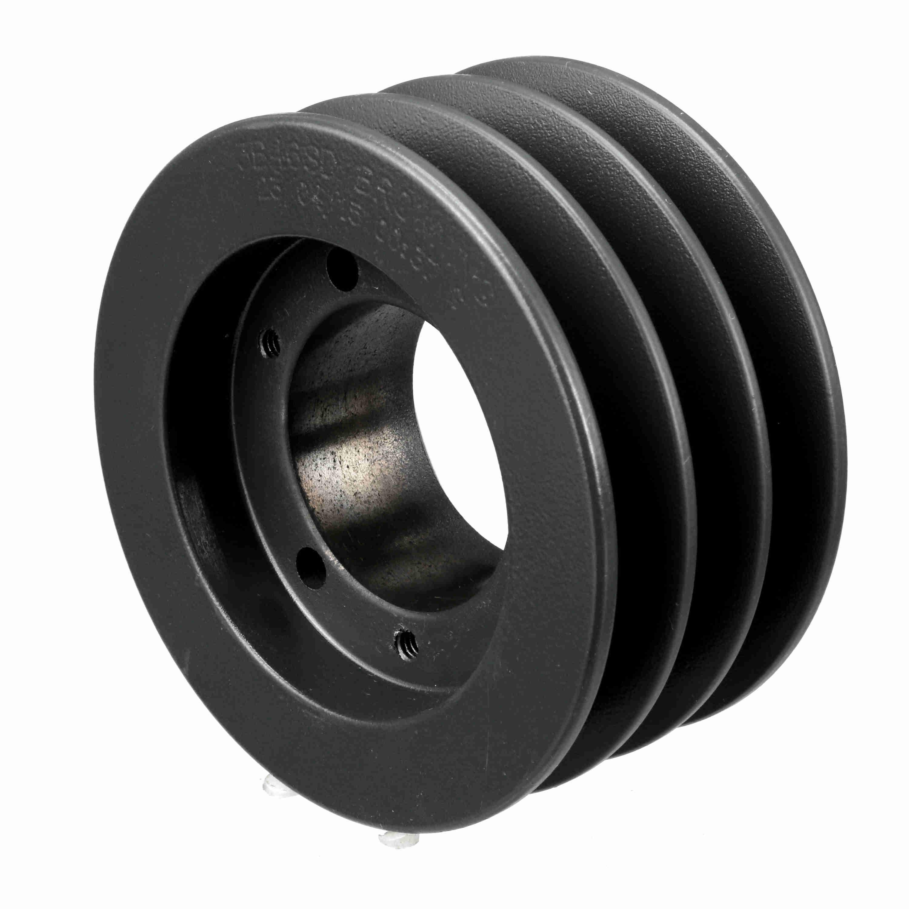 BROWNING 1004522 V-Belt Sheave, Multiple, Bushed Bore, 3 Groove, Cast Iron | AZ9JAL 3B46SD