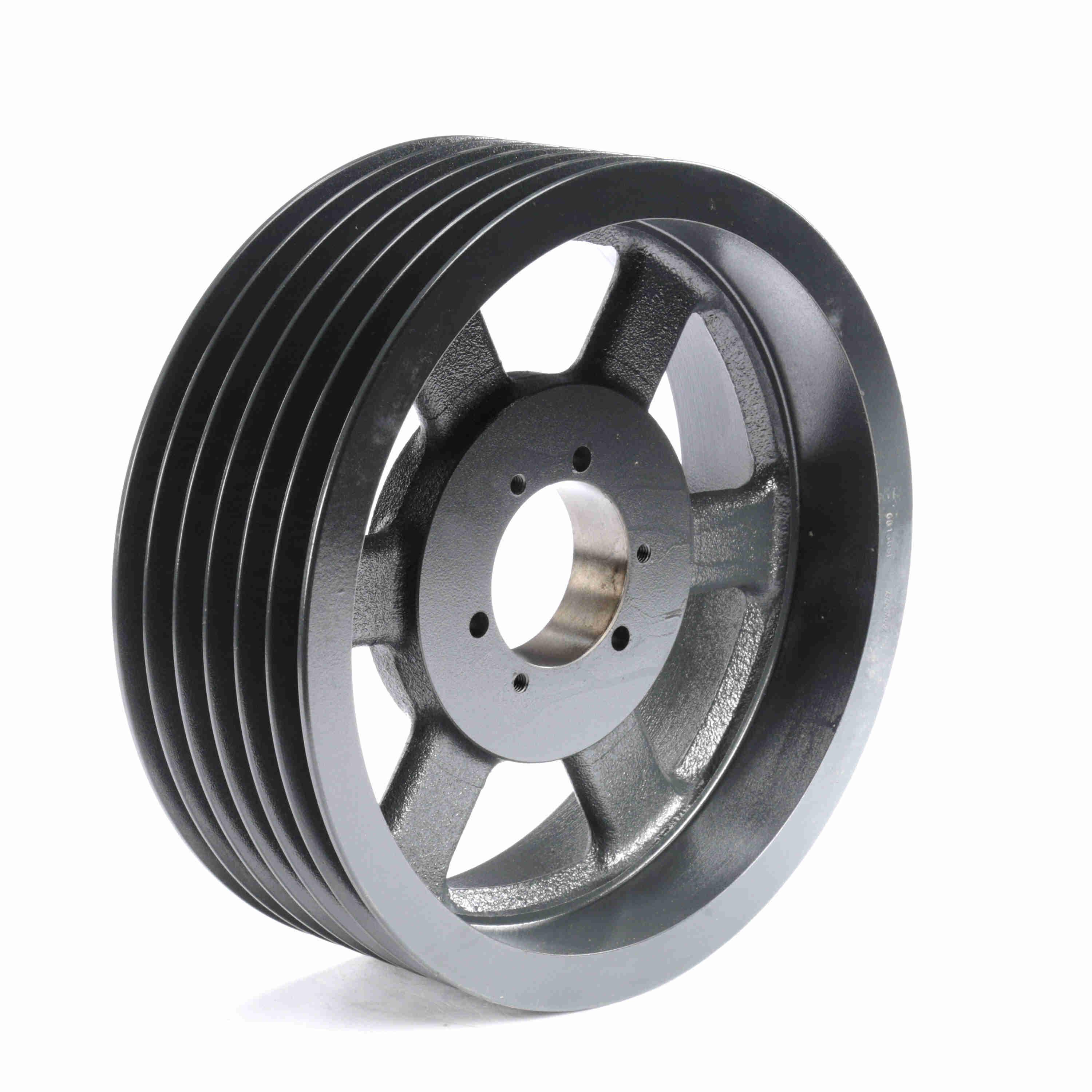 BROWNING 1005743 V-Belt Sheave, Multiple, Bushed Bore, 6 Groove, Cast Iron | AZ9BRK 6B200E