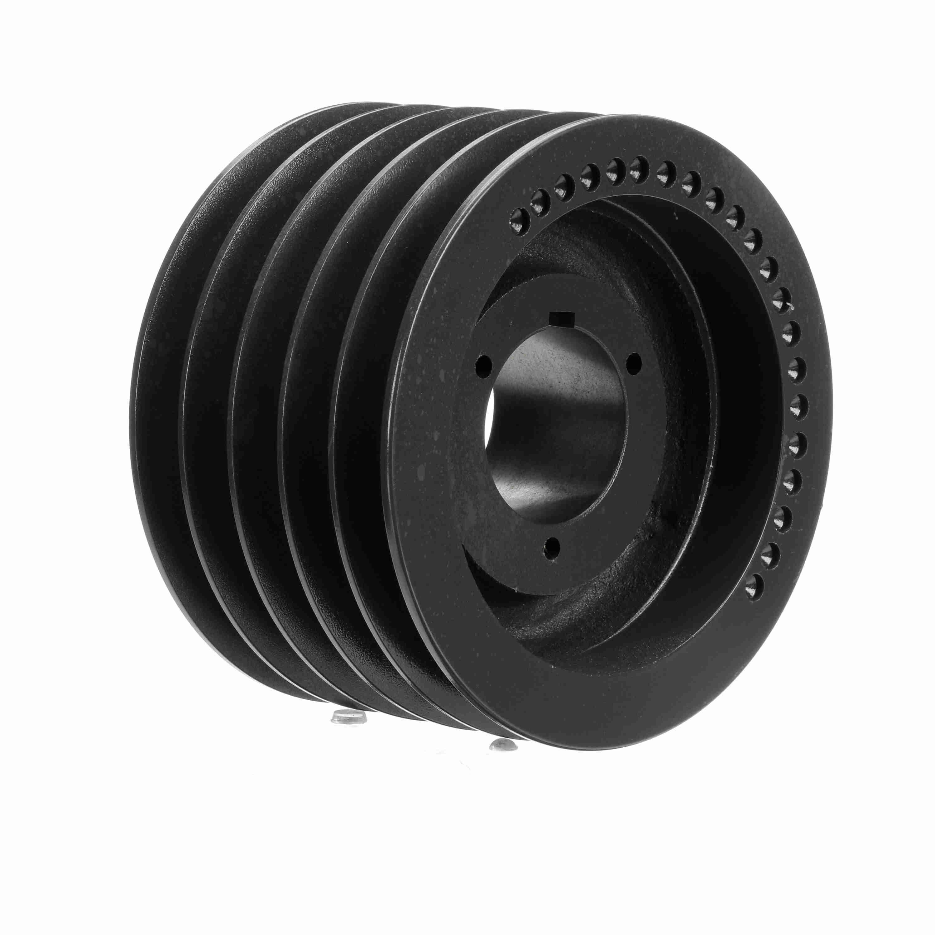 BROWNING 1009901 V-Belt Sheave, Multiple, Bushed Bore, 6 Groove, Cast Iron | BA4XRC 6TC102