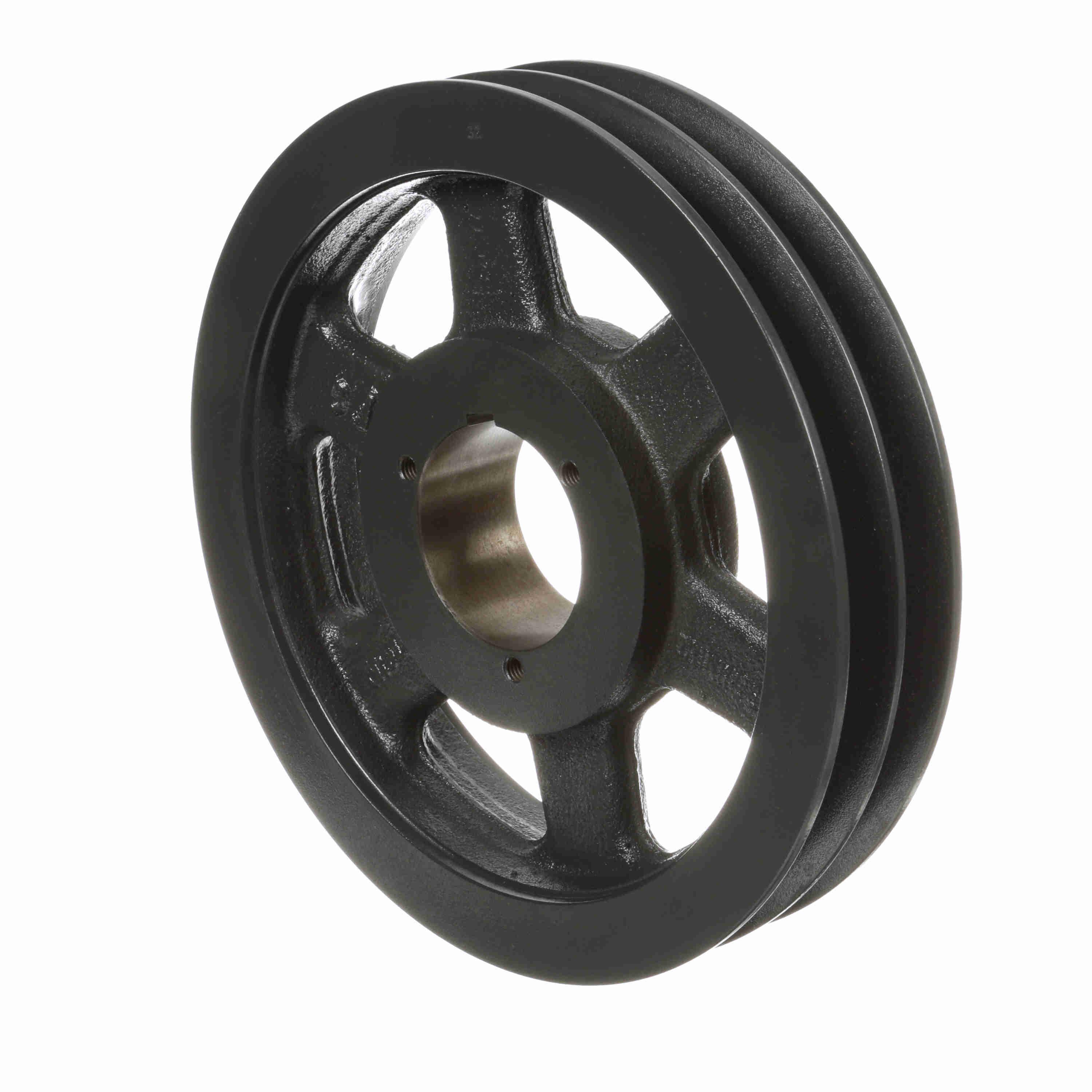 BROWNING 1009984 V-Belt Sheave, Multiple, Bushed Bore, 2 Groove, Cast Iron | AZ9AMZ 2TC110