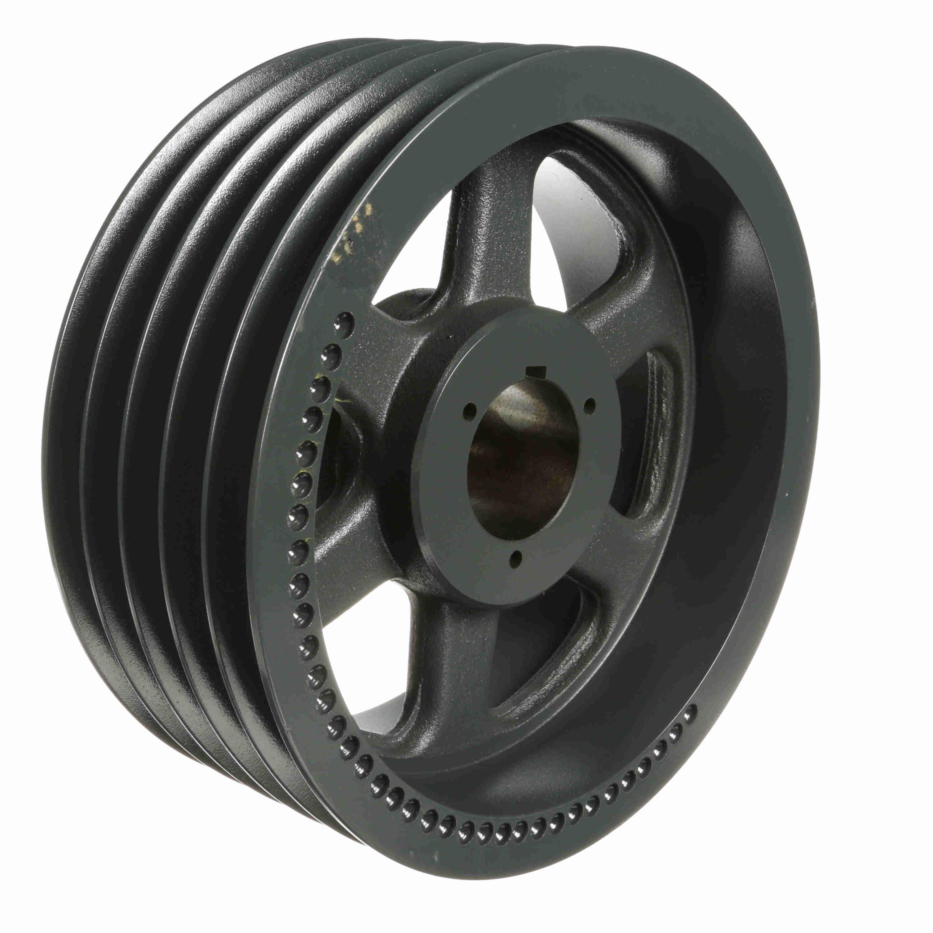 BROWNING 1010305 V-Belt Sheave, Multiple, Bushed Bore, 5 Groove, Cast Iron | AZ9WJX 5TC200