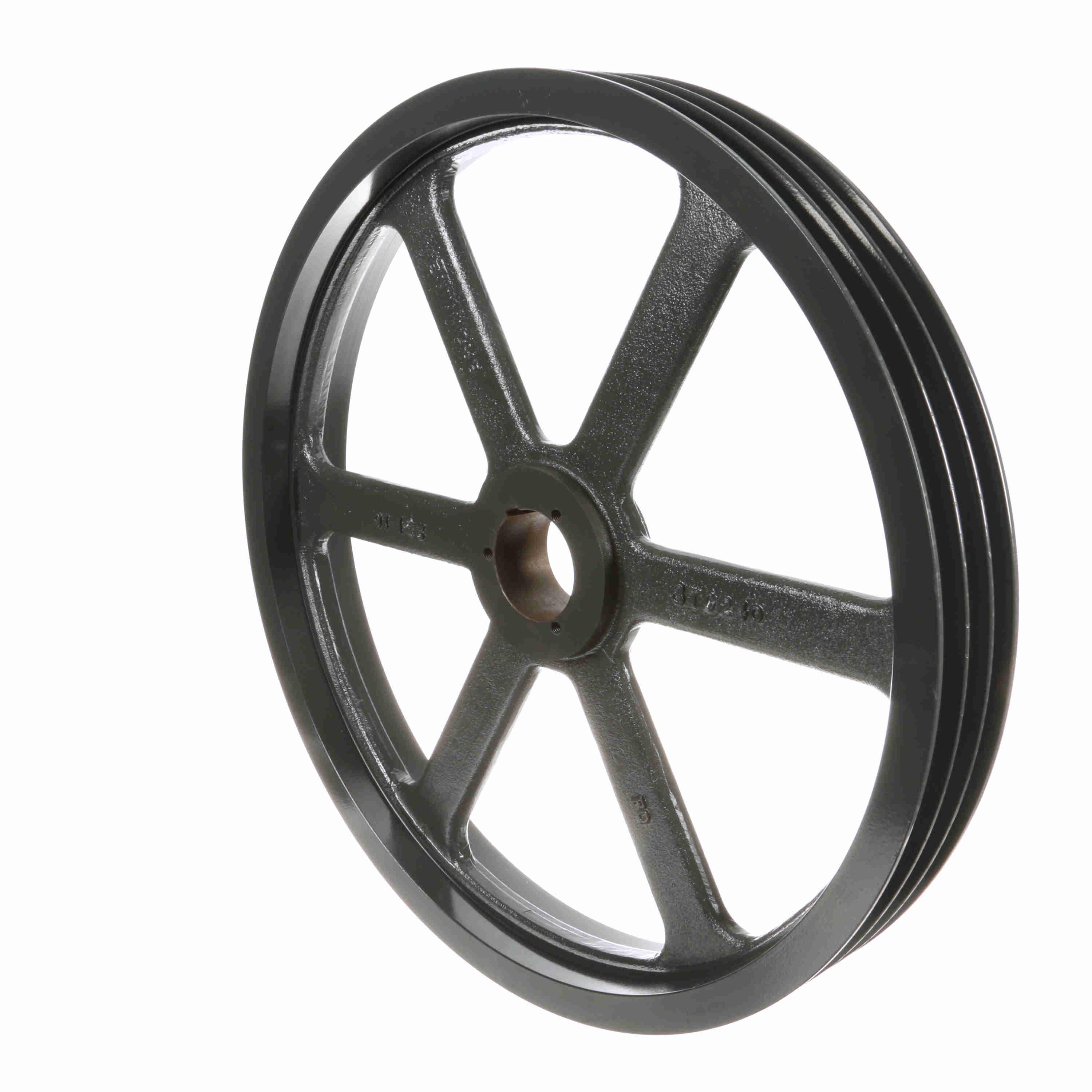 BROWNING 1010347 V-Belt Sheave, Multiple, Bushed Bore, 3 Groove, Cast Iron | BA2BCR 3TC240