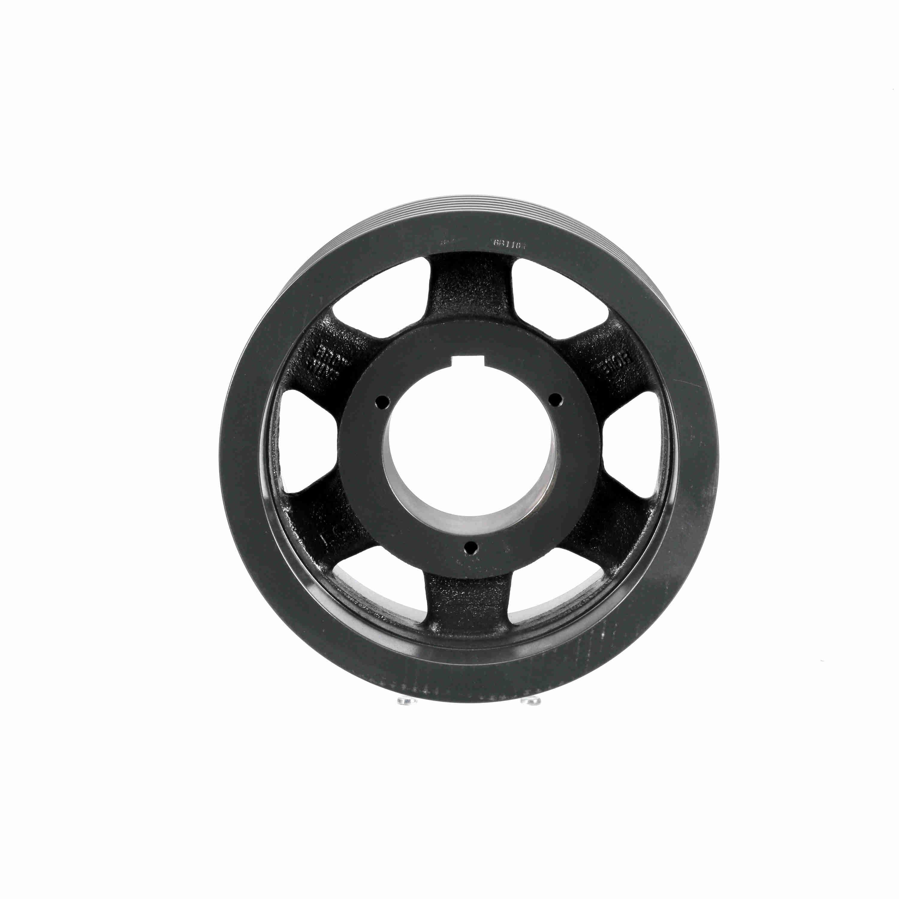 BROWNING 1011105 V-Belt Sheave, Multiple, Bushed Bore, 8 Groove, Cast Iron | AZ9DDH 8B110R