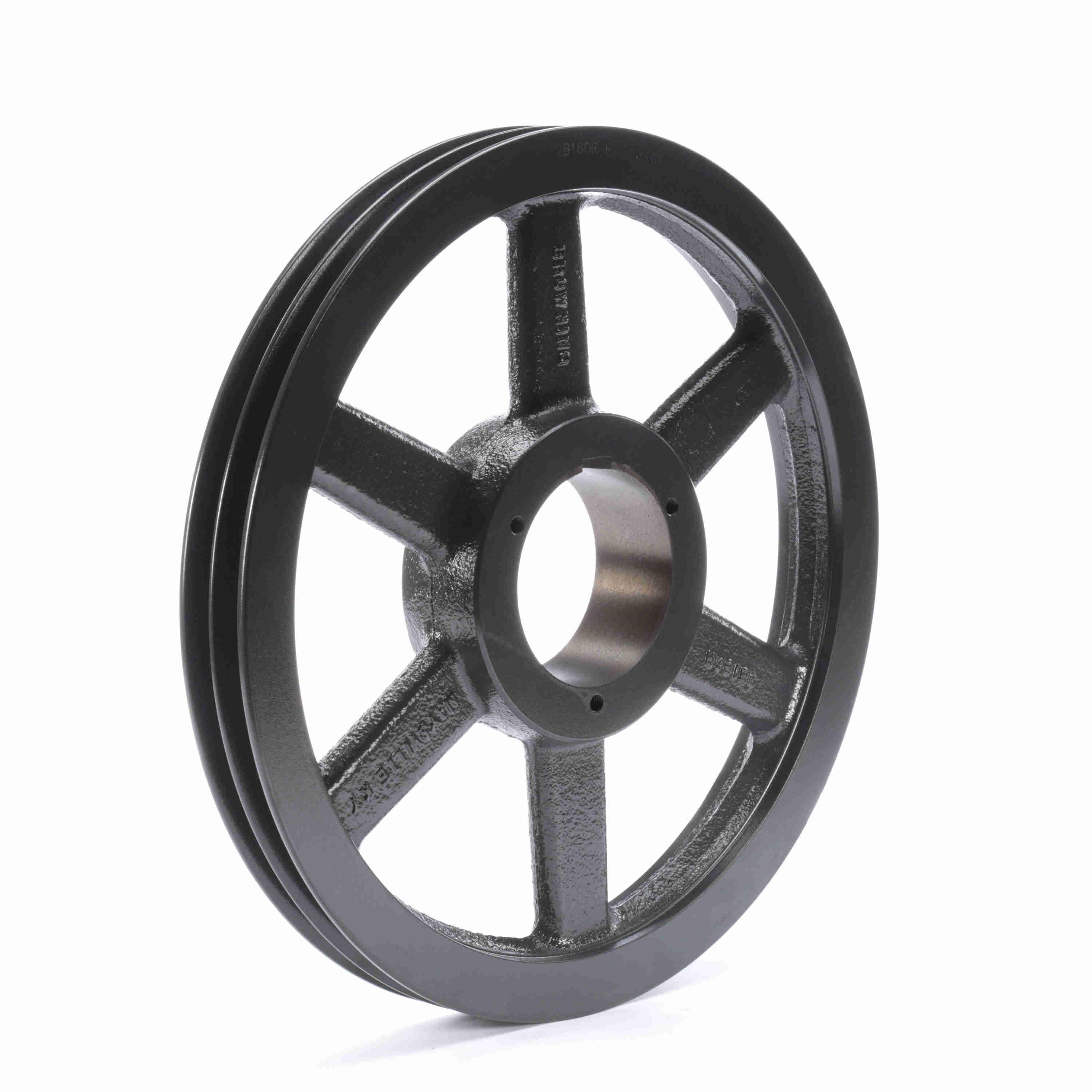 BROWNING 1011717 V-Belt Sheave, Multiple, Bushed Bore, 2 Groove, Cast Iron | AZ9AMT 2B300R