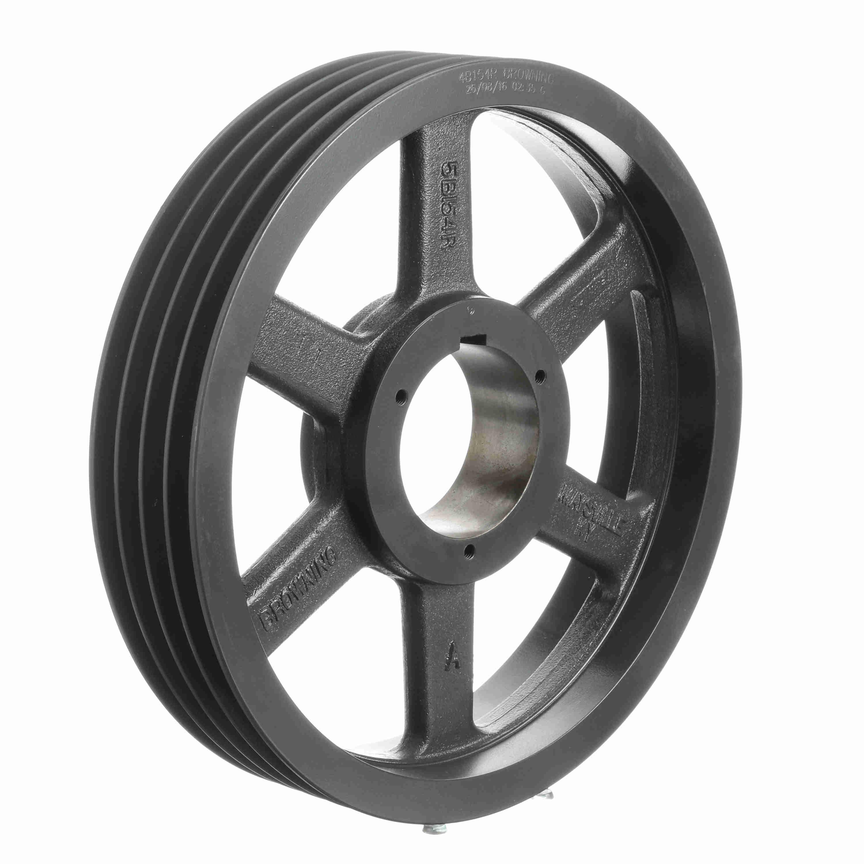BROWNING 1011733 V-Belt Sheave, Multiple, Bushed Bore, 4 Groove, Cast Iron | AK6KZX 4B300R