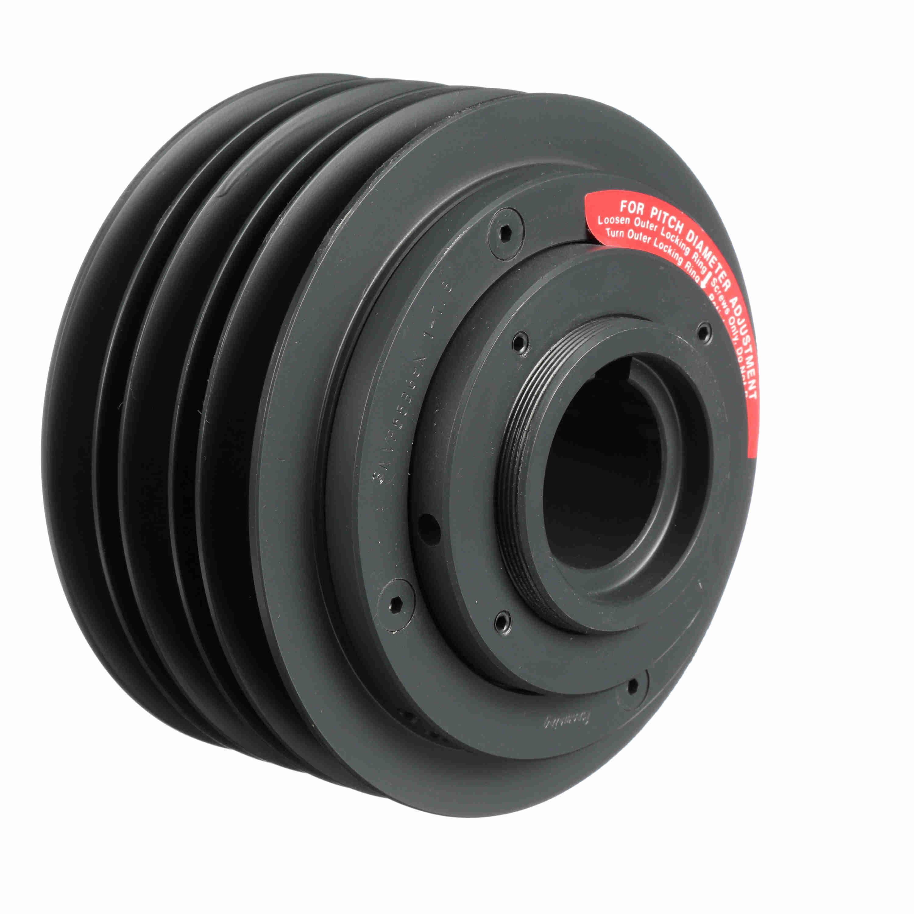 BROWNING 1021278 V-Belt Sheave, Multiple, Variable Pitch, Finish Bore, 5 Groove, Cast Iron | BA2KFK 5MVP115C137X 2 3/8