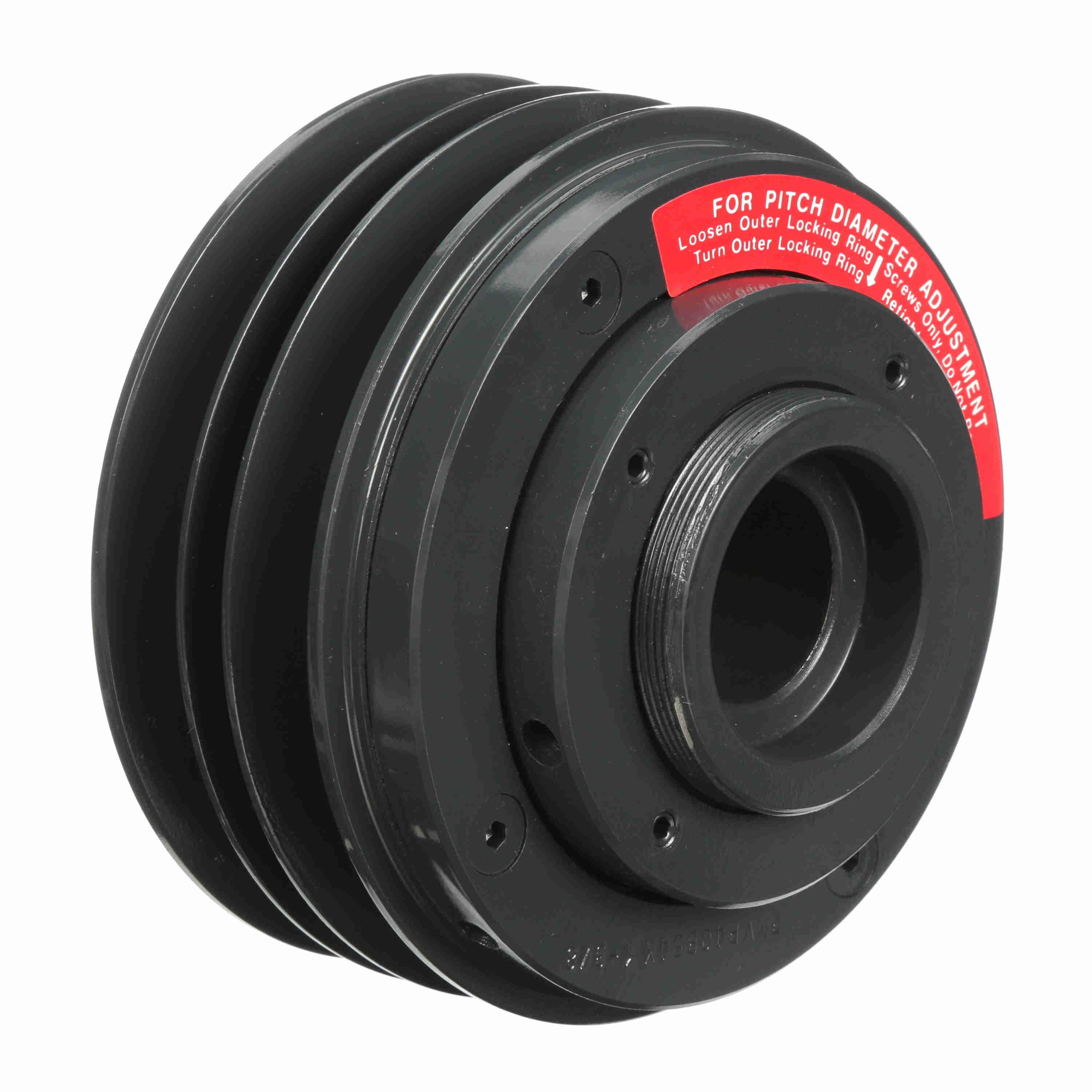 BROWNING 1020007 V-Belt Sheave, Multiple, Variable Pitch, Finish Bore, 2 Groove, Cast Iron | AK6NBJ 2MVP45B59X 1 1/8