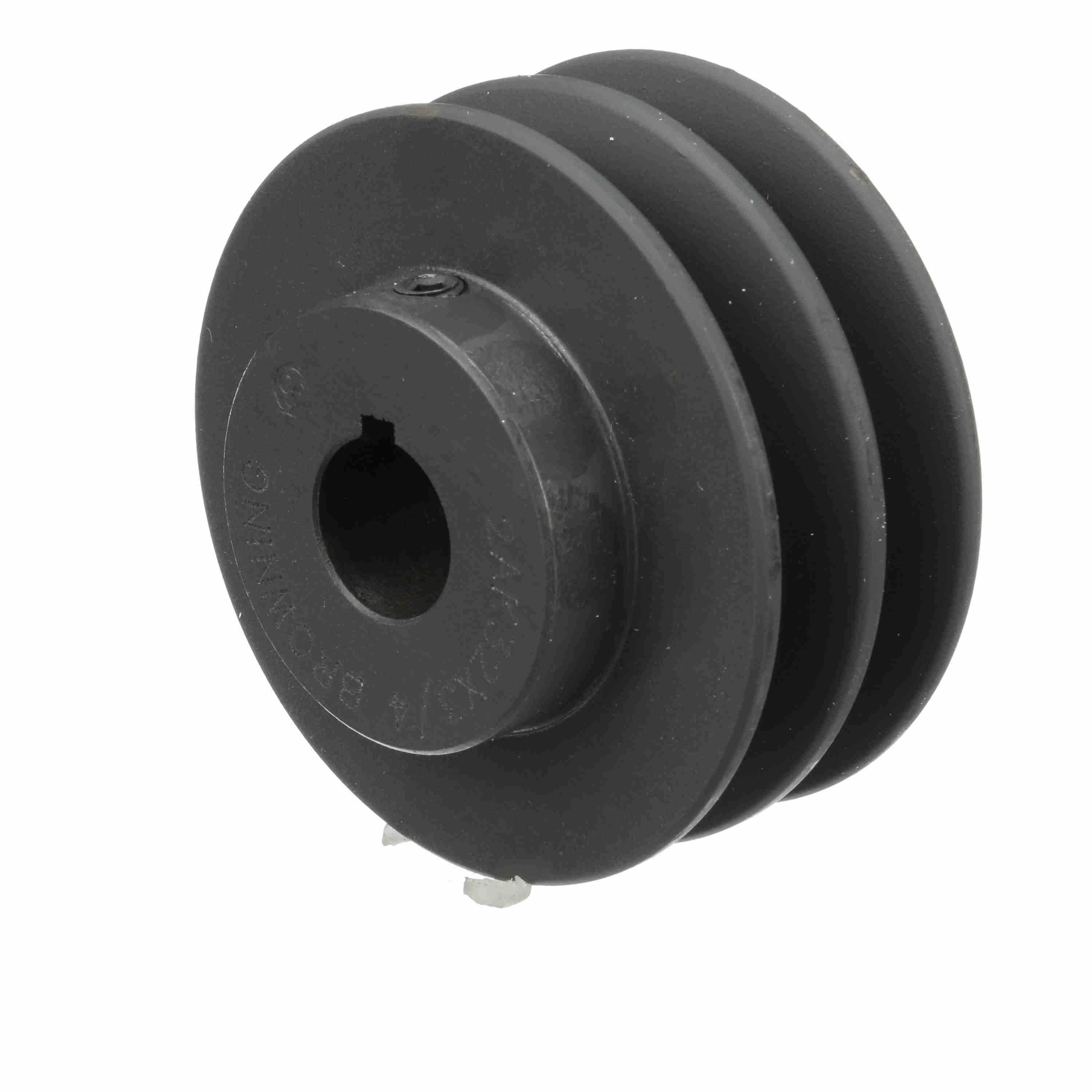 BROWNING 1032077 V-Belt Sheave, Finish Bore, 2 Groove, Cast Iron | BA3FCU 2AK32X3/4