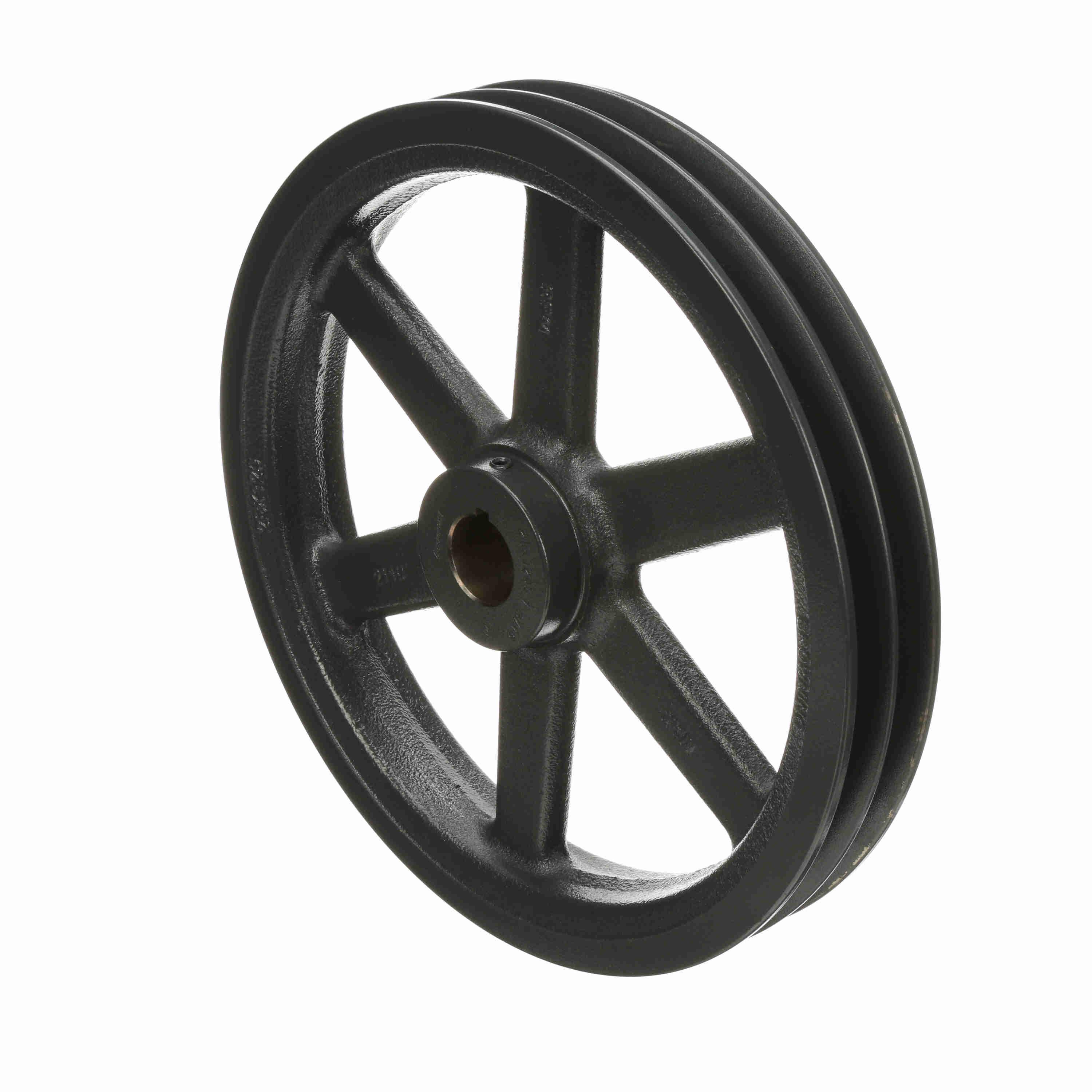 BROWNING 1034099 V-Belt Sheave, Finish Bore, 2 Groove, Cast Iron | AZ9UQG 2BK120X 1 3/16