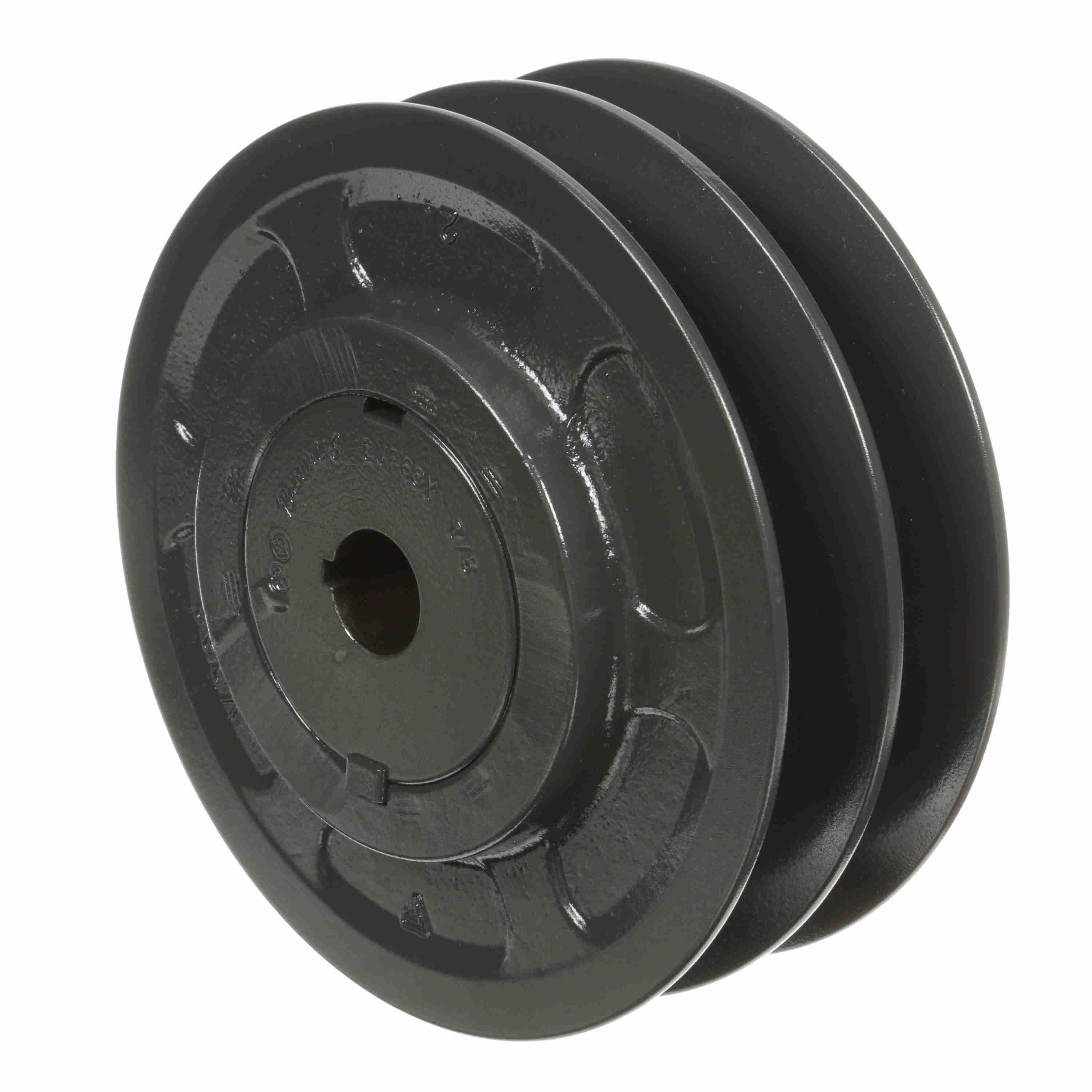 BROWNING 1046143 V-Belt Sheave, Variable Pitch, Finish Bore, 2 Groove, Cast Iron | BA3DVV 2VP68X7/8