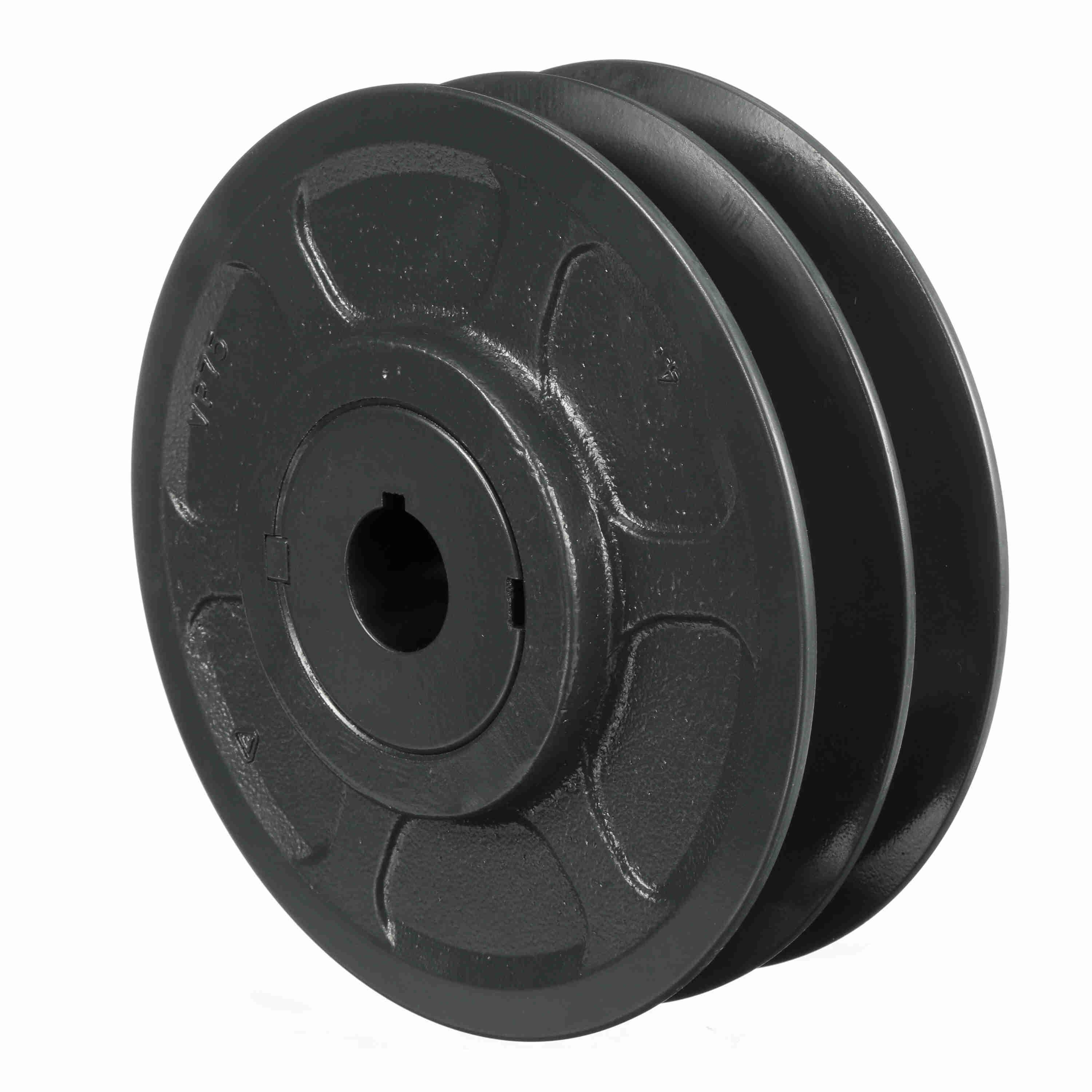 BROWNING 1046259 V-Belt Sheave, Variable Pitch, Finish Bore, 2 Groove, Cast Iron | BA2QBV 2VP75X 1 1/8