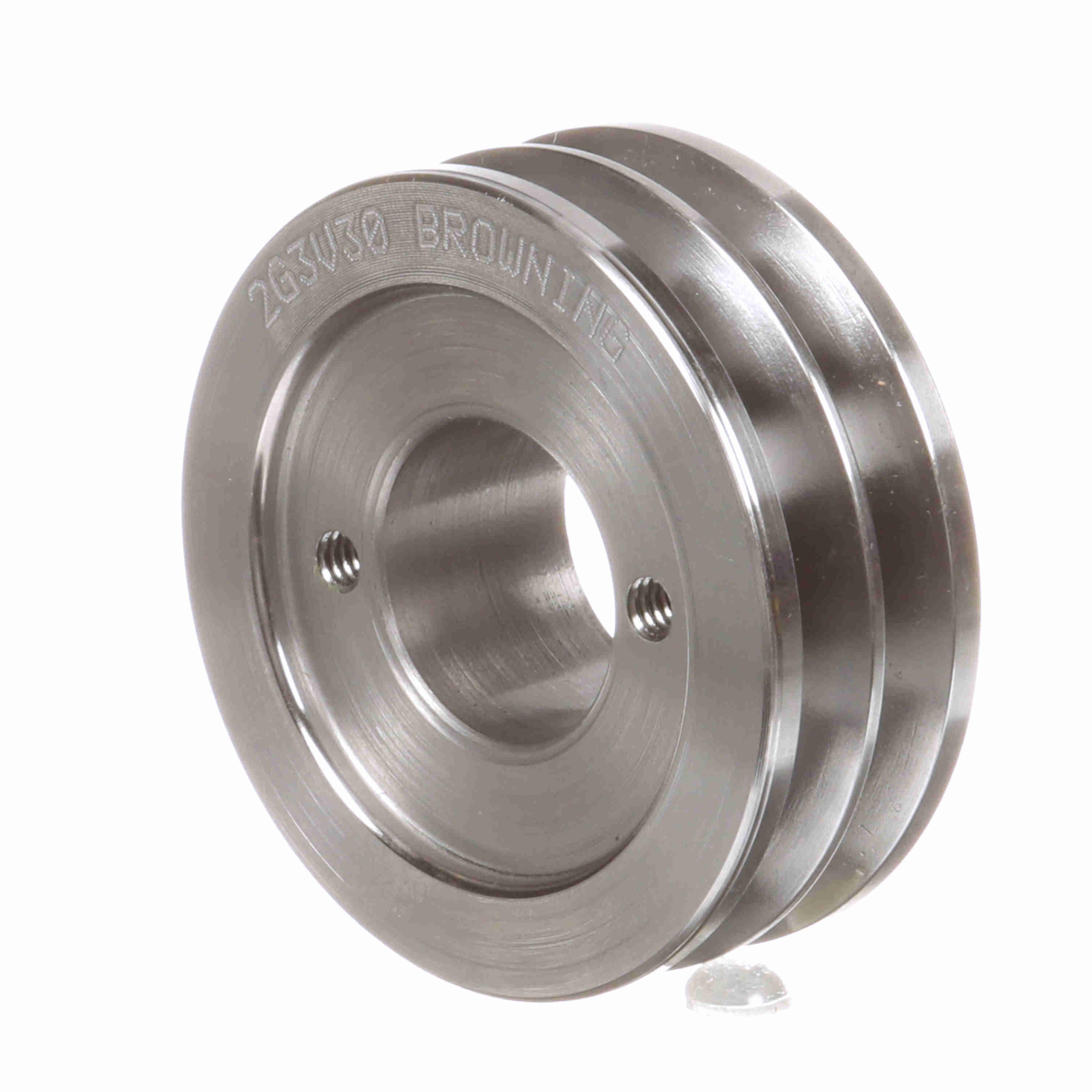 BROWNING 1059286 V-Belt Sheave, Multiple, Bushed Bore, 2 Groove, Cast Iron | CE7NAP 2G3V30