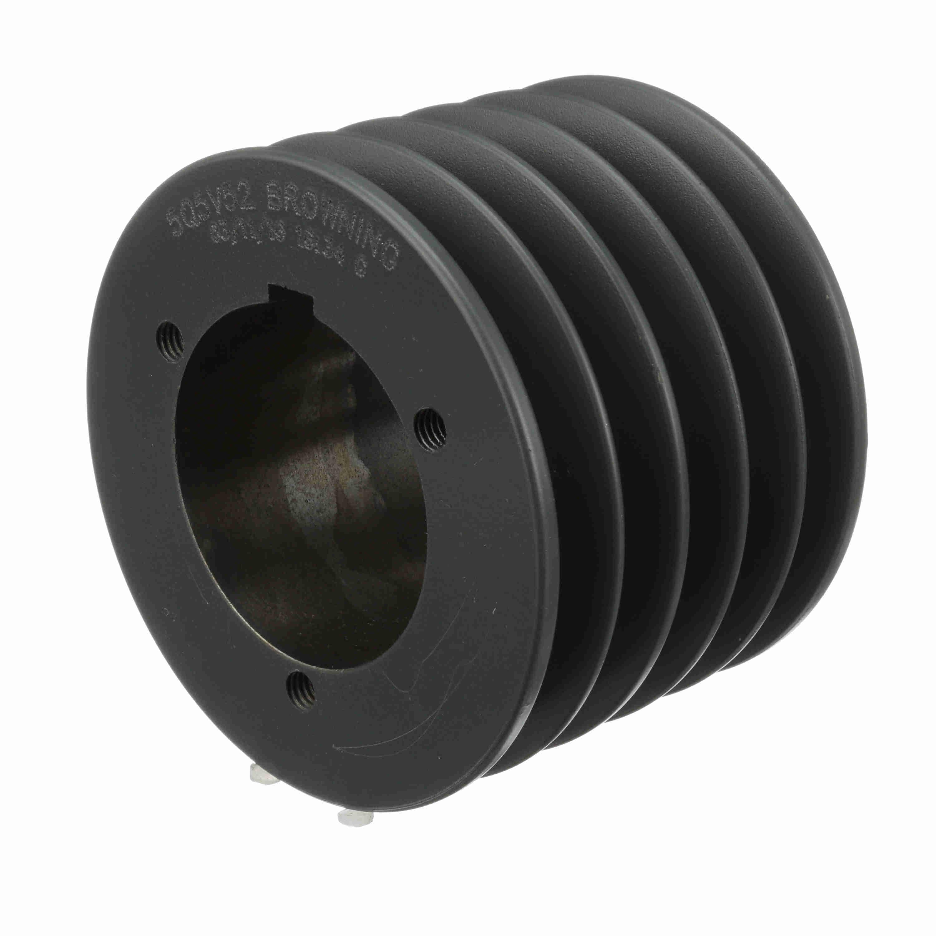 BROWNING 1061324 V-Belt Sheave, Multiple, Bushed Bore, 5 Groove, Cast Iron | BA2GAJ 5Q5V52