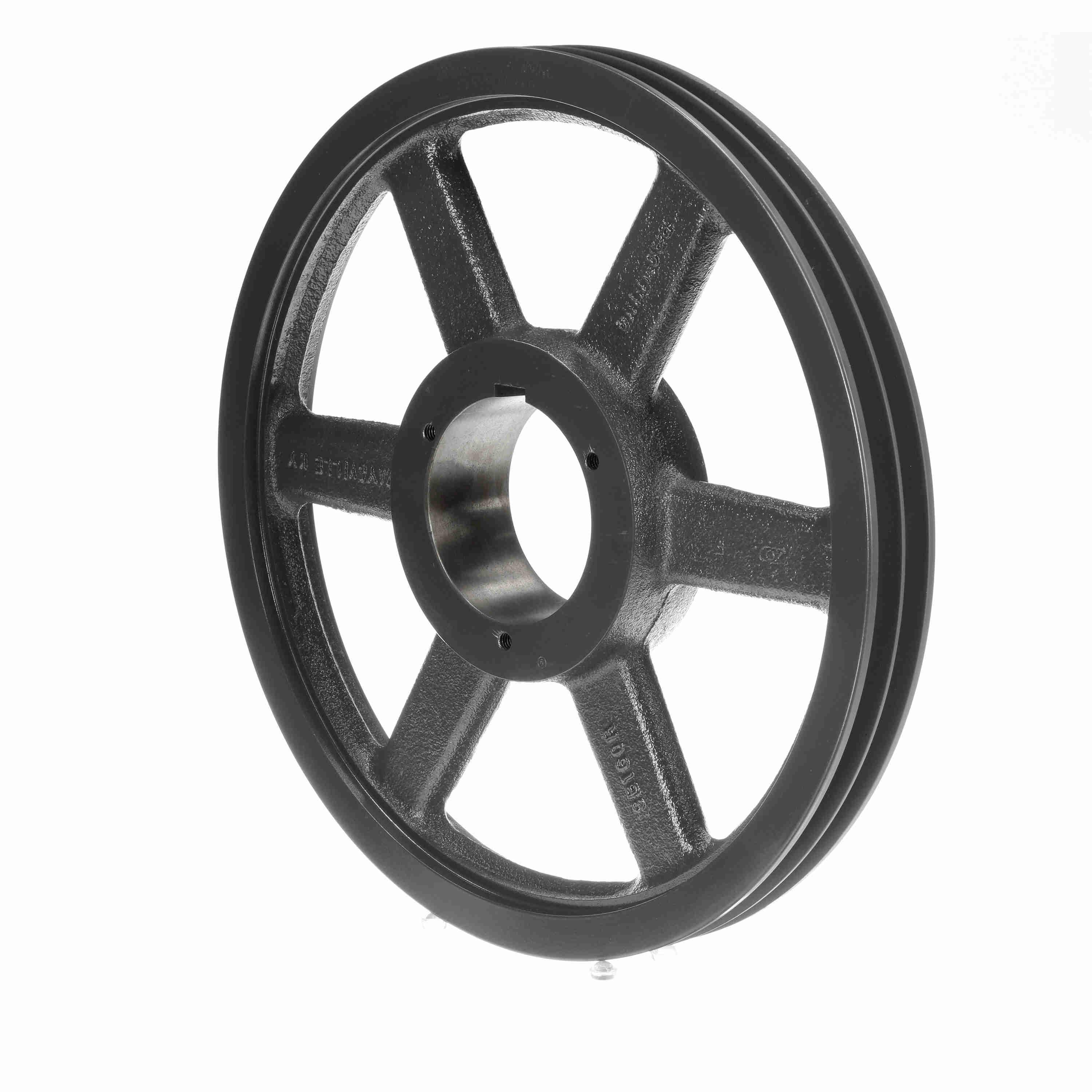 BROWNING 1062462 V-Belt Sheave, Multiple, Bushed Bore, 2 Groove, Cast Iron | BA3NDV 2R5V160