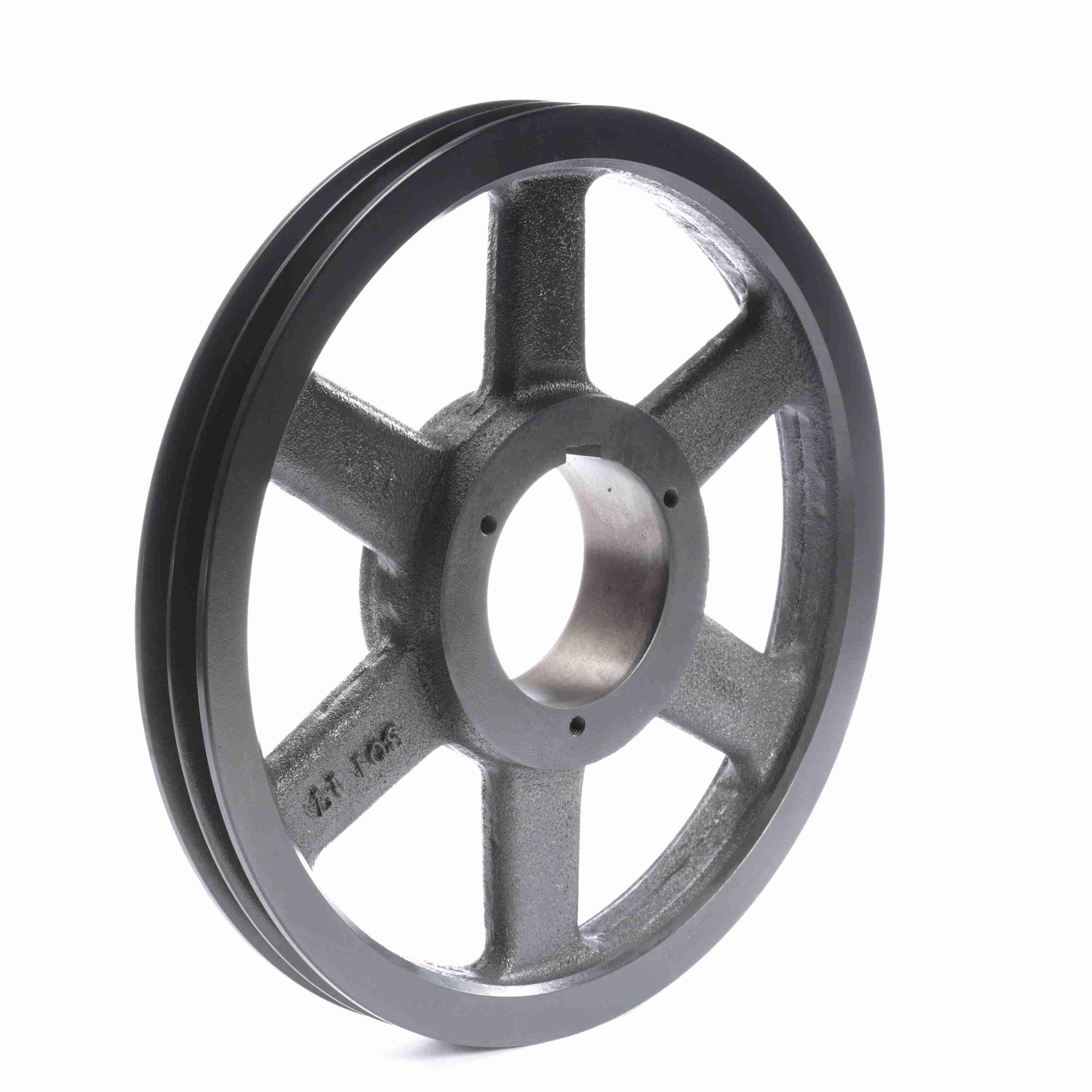 BROWNING 1062629 V-Belt Sheave, Multiple, Bushed Bore, 8 Groove, Cast Iron | BA2CCZ 8U5V250