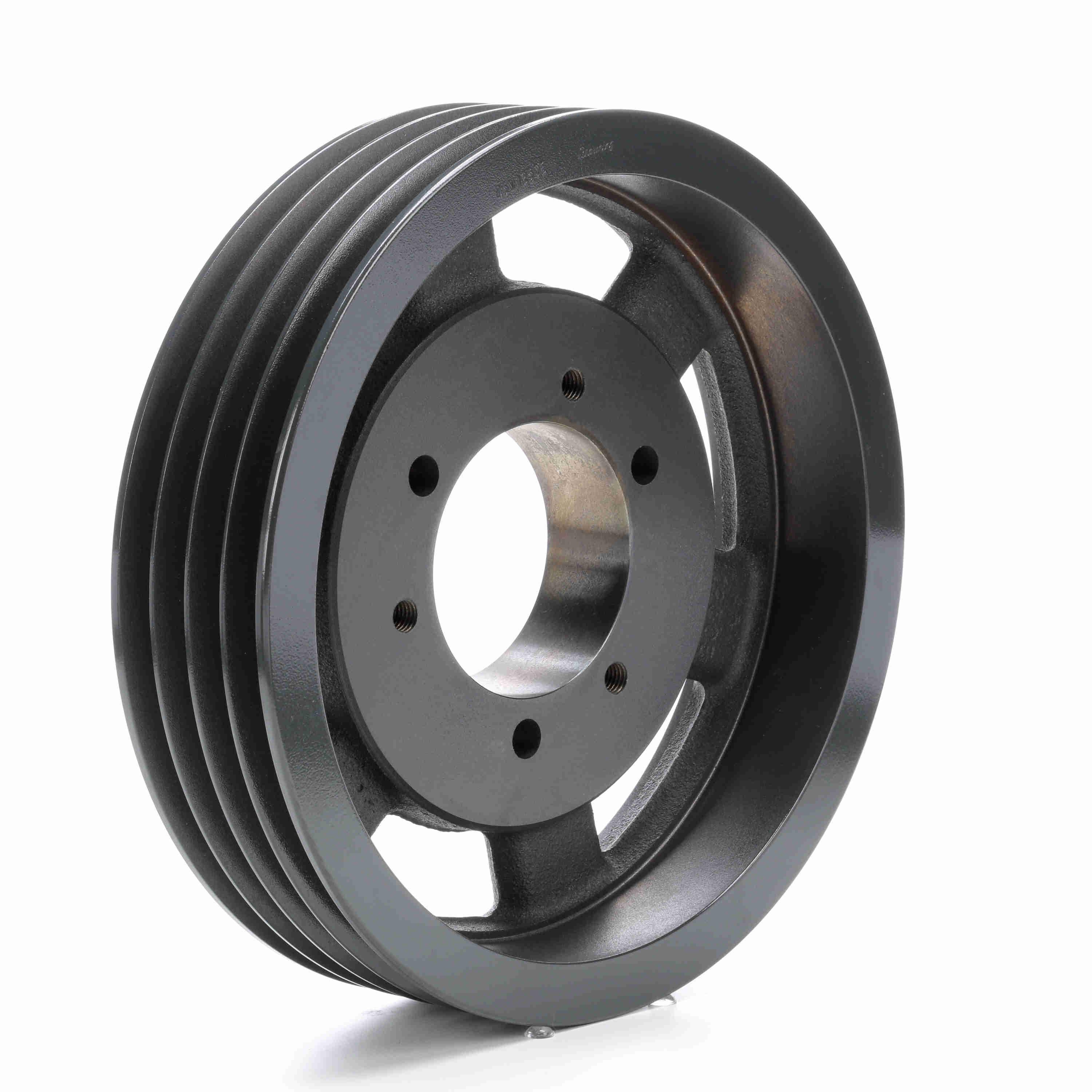 BROWNING 1066026 V-Belt Sheave, Multiple, Bushed Bore, 4 Groove, Cast Iron | BA2ADD 45V1250E