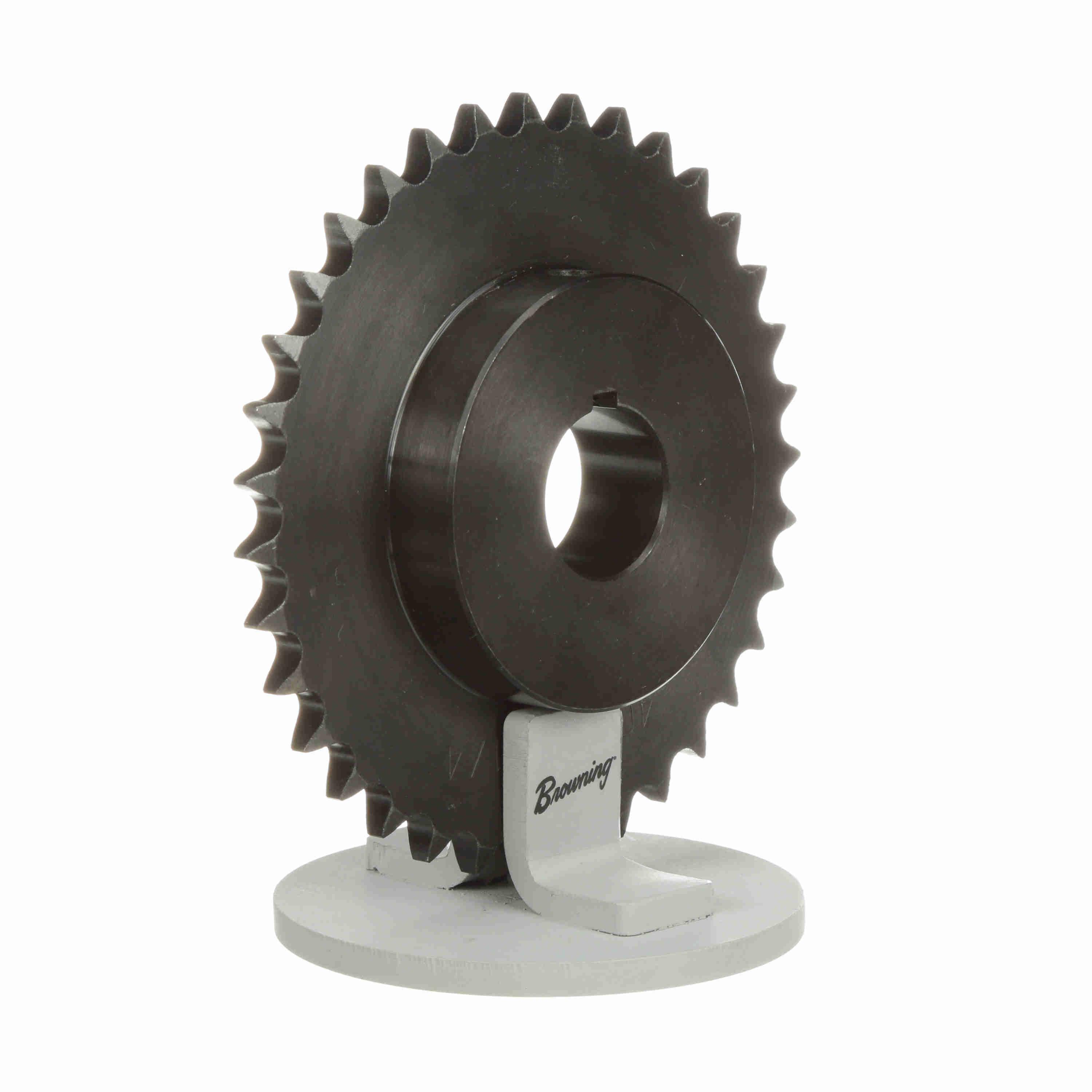 BROWNING 1128032 Roller Chain Sprocket, Finished Bore, Steel | AJ9GWU H4012X1