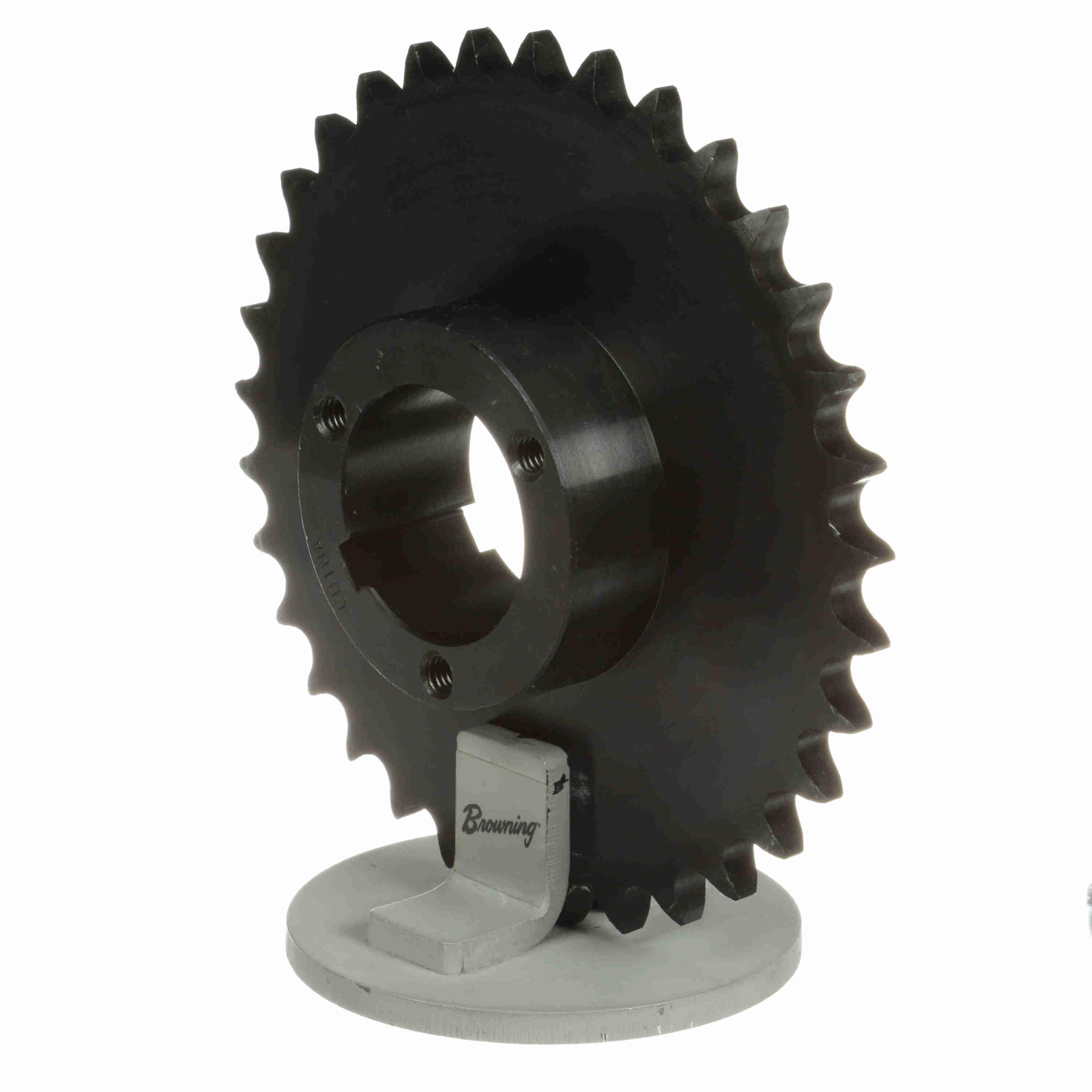 BROWNING 1170703 Roller Chain Sprocket, Bushed Bore, Steel | BA6LKH 50P33