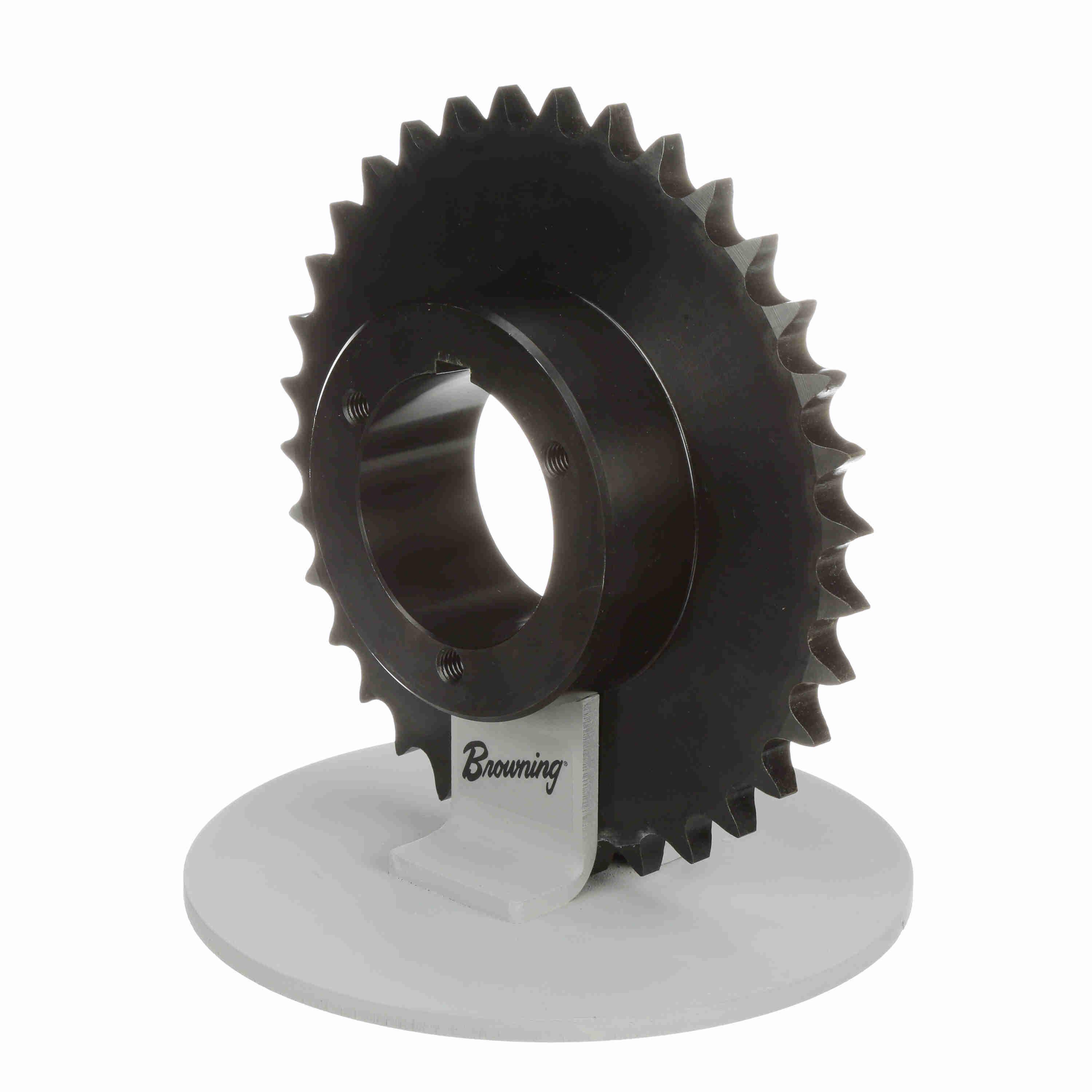 BROWNING 1171339 Roller Chain Sprocket, Bushed Bore, Steel | AJ9GED 60Q34