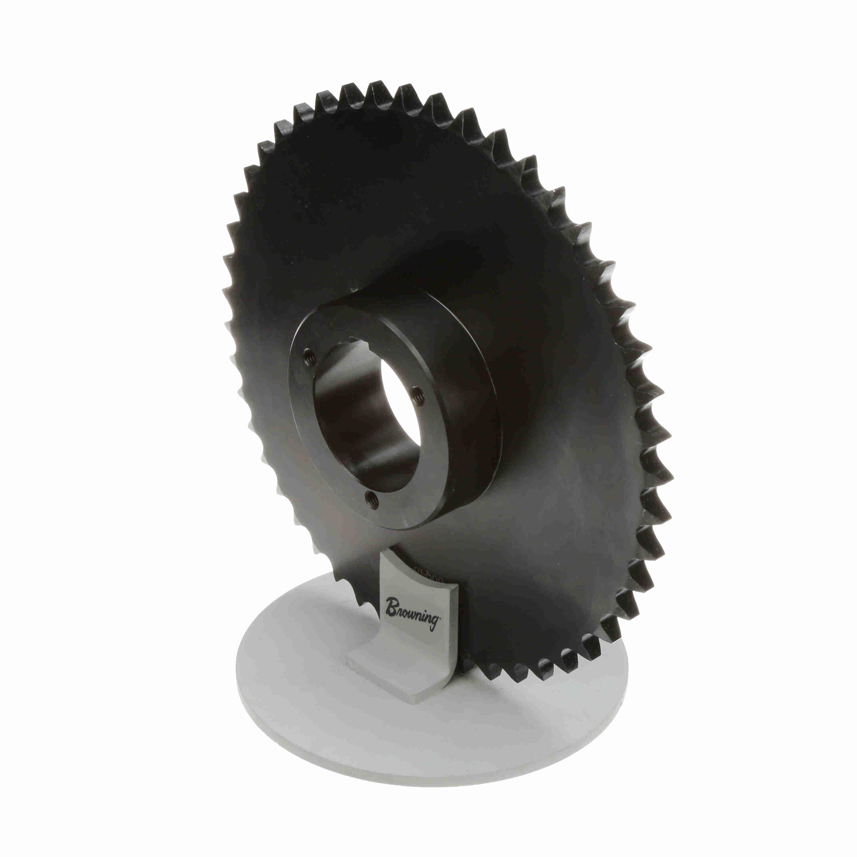 BROWNING 1171453 Roller Chain Sprocket, Bushed Bore, Steel | AJ9FJV 60Q48