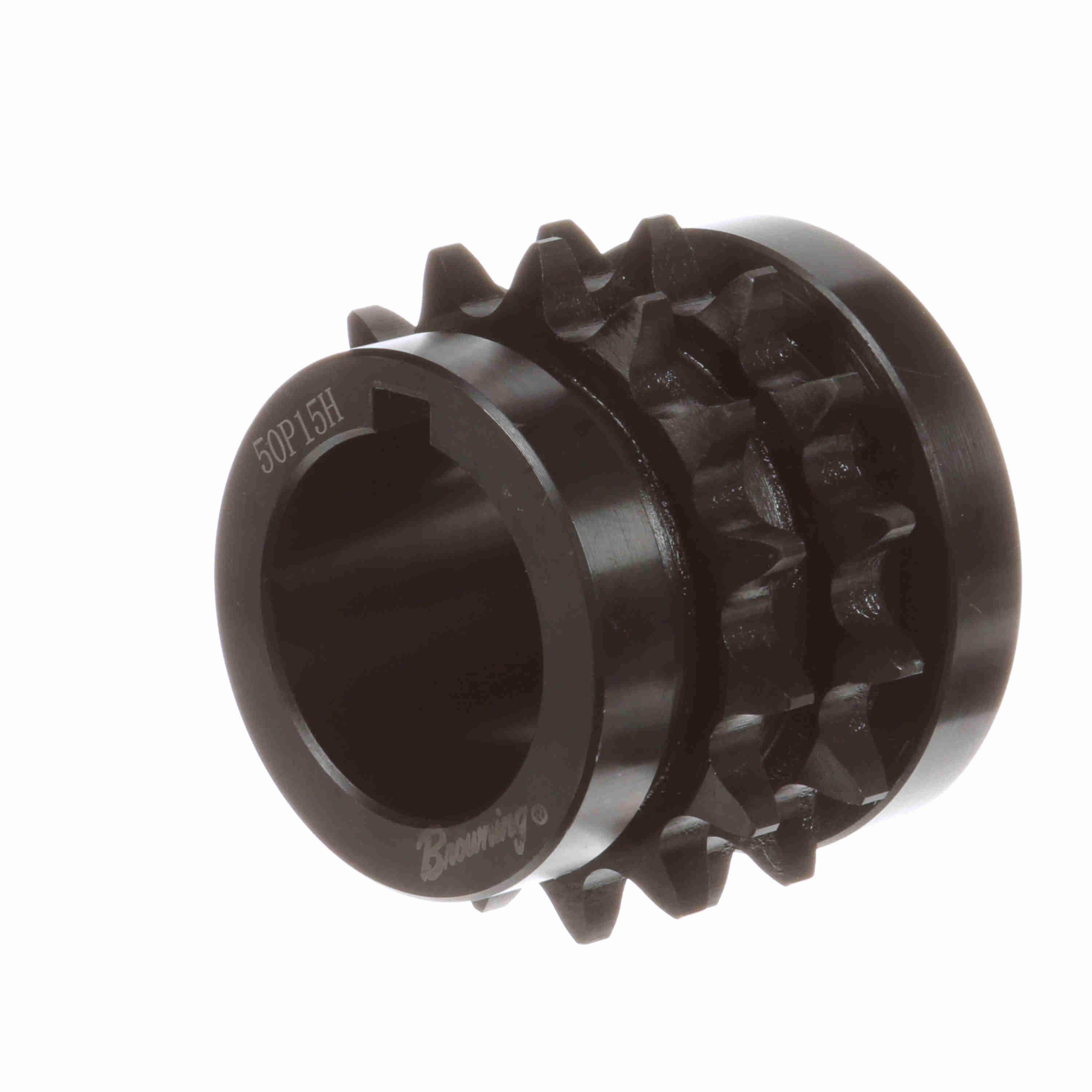 BROWNING 1174325 Roller Chain Sprocket, Bushed Bore, Steel | AZ9ZPB D50P15