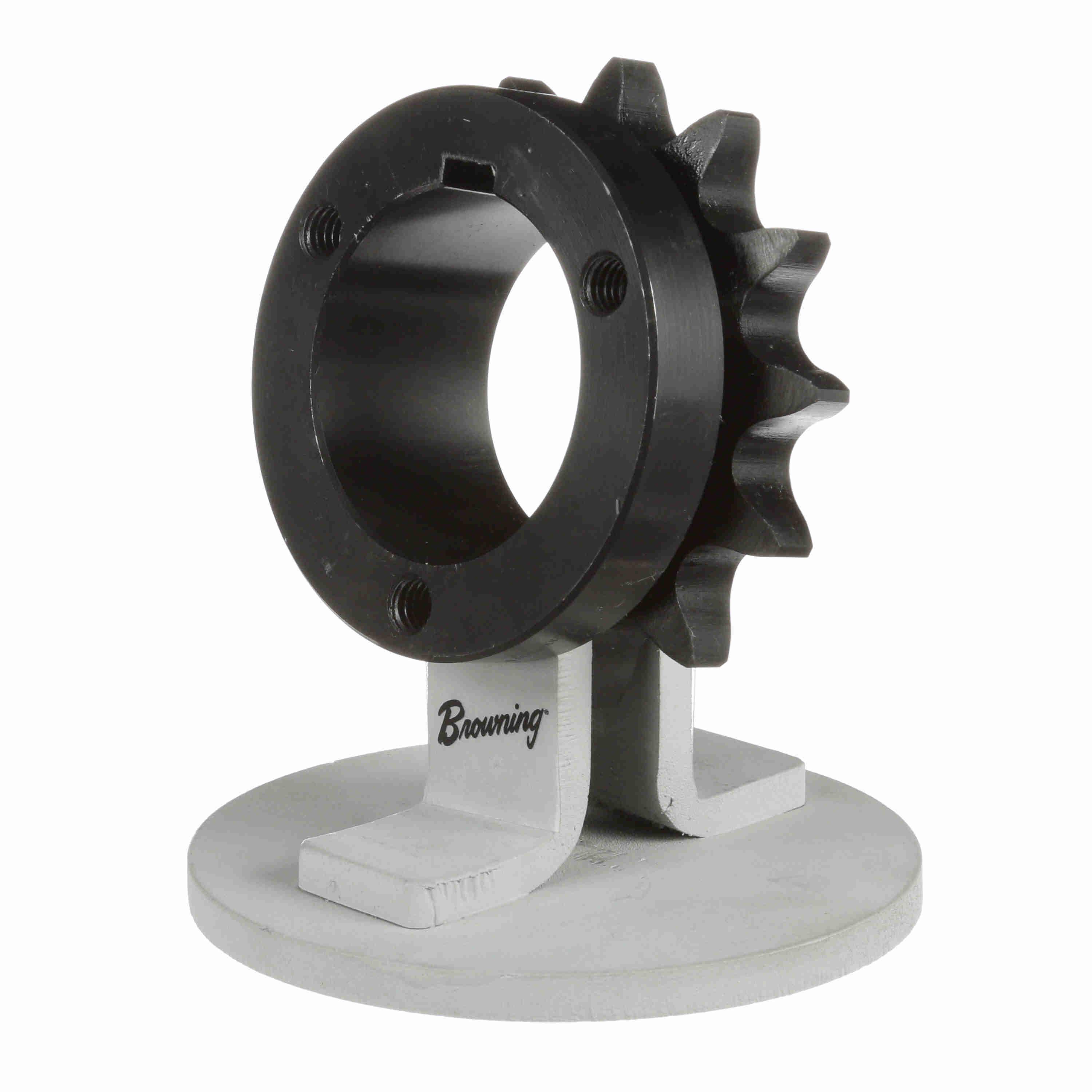 BROWNING 1177815 Roller Chain Sprocket, Bushed Bore, Steel | AJ9GCX H60P13