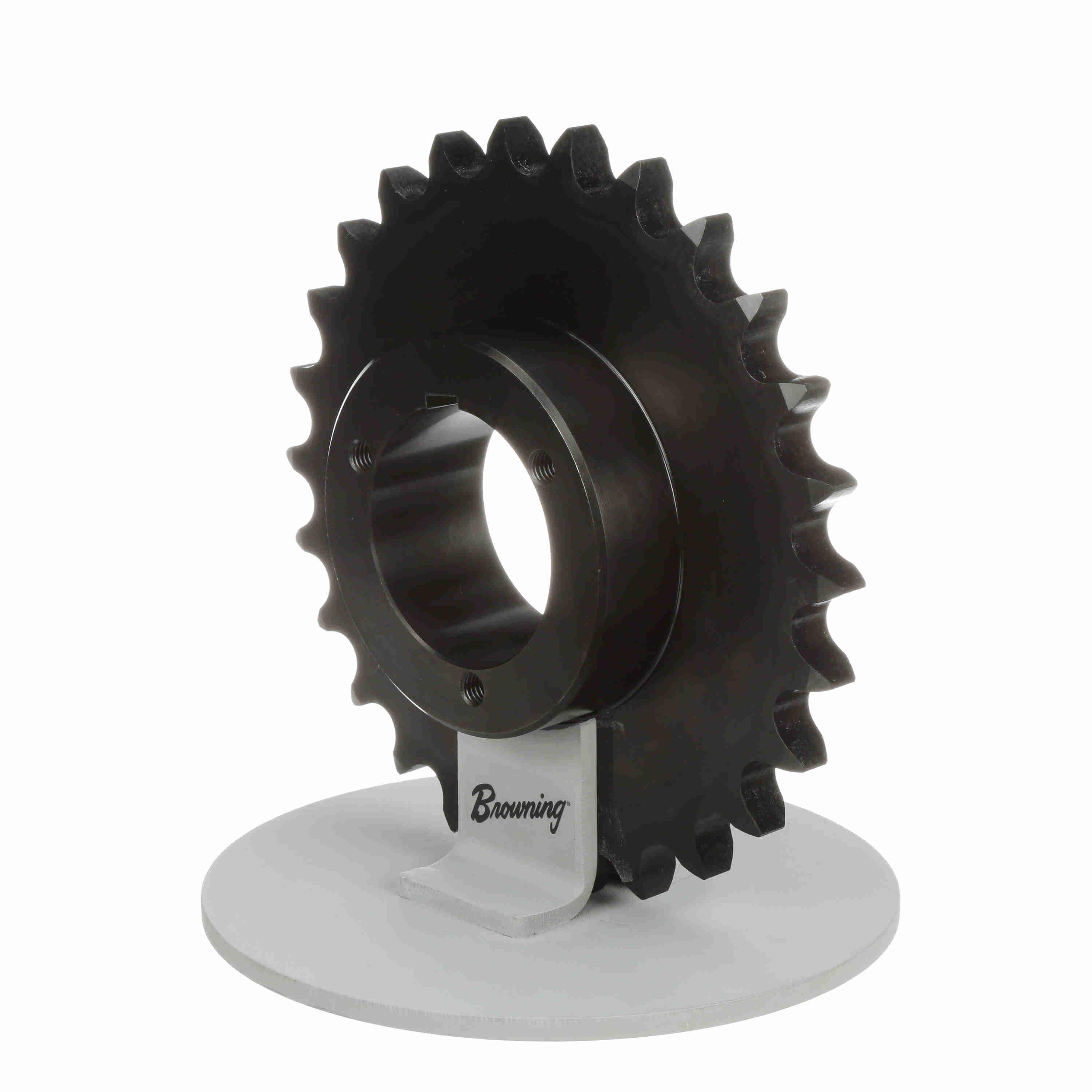 BROWNING 1178417 Roller Chain Sprocket, Bushed Bore, Steel | AJ9GGF H80Q26