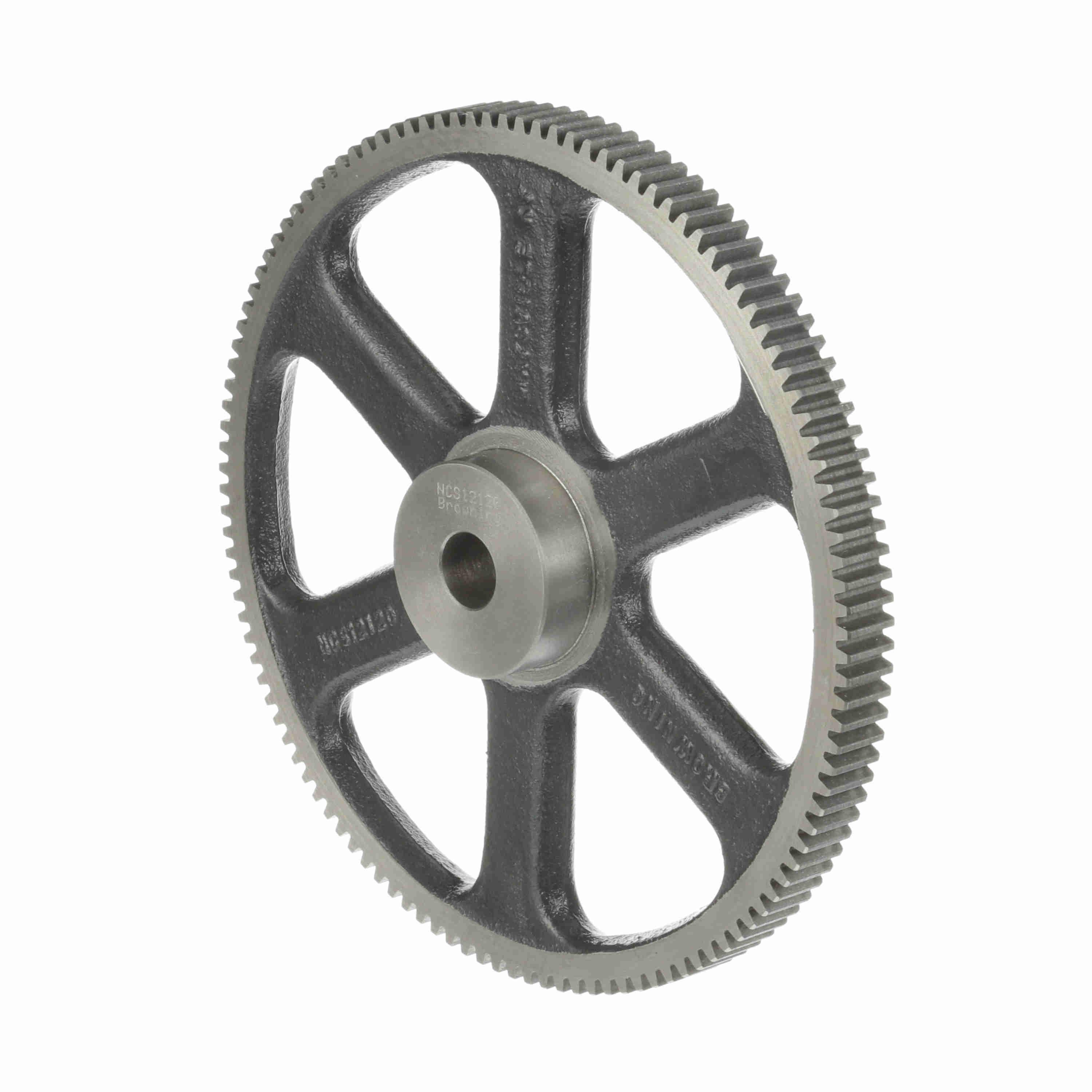 BROWNING 1211754 Spur Gear, Plain Bore, 14.5 Pressure Angle, 12 Pitch, Cast Iron | AK2YQB NCS12120