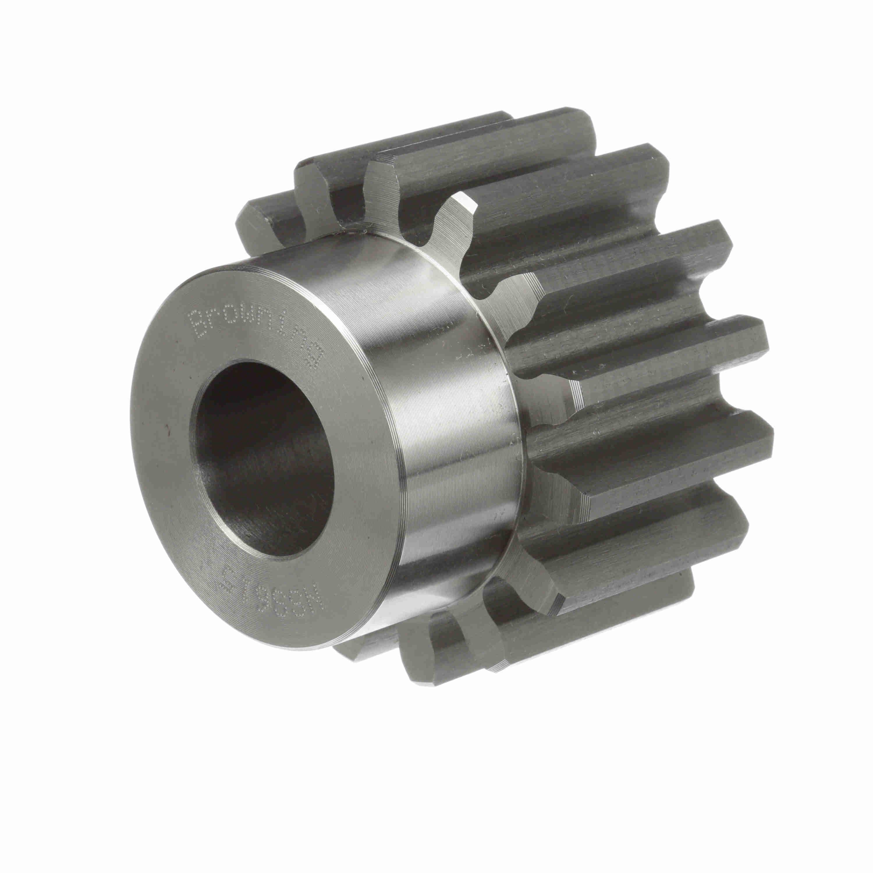 BROWNING 1212679 Spur Gear, Plain Bore, 14.5 Pressure Angle, 6 Pitch, Steel | AK2YZF NSS615