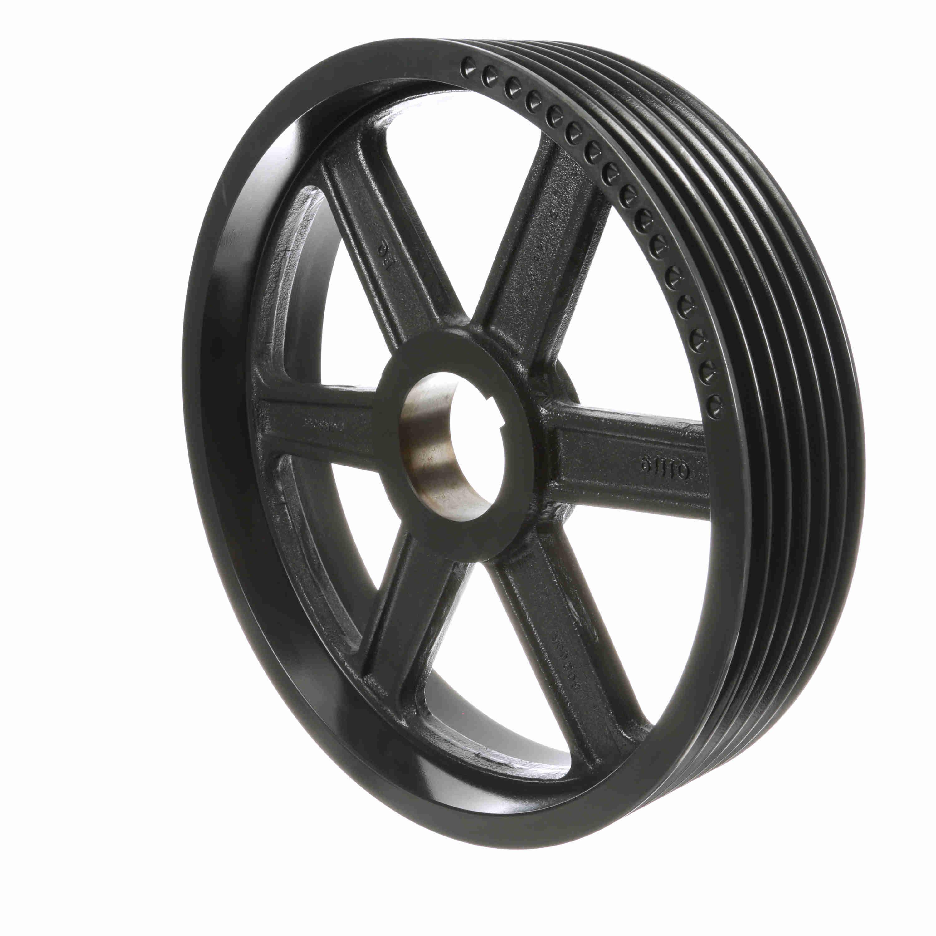 BROWNING 1969542 V-Belt Sheave, Multiple, Bushed Bore, 6 Groove, Cast Iron | BA4VLQ 6B5V200