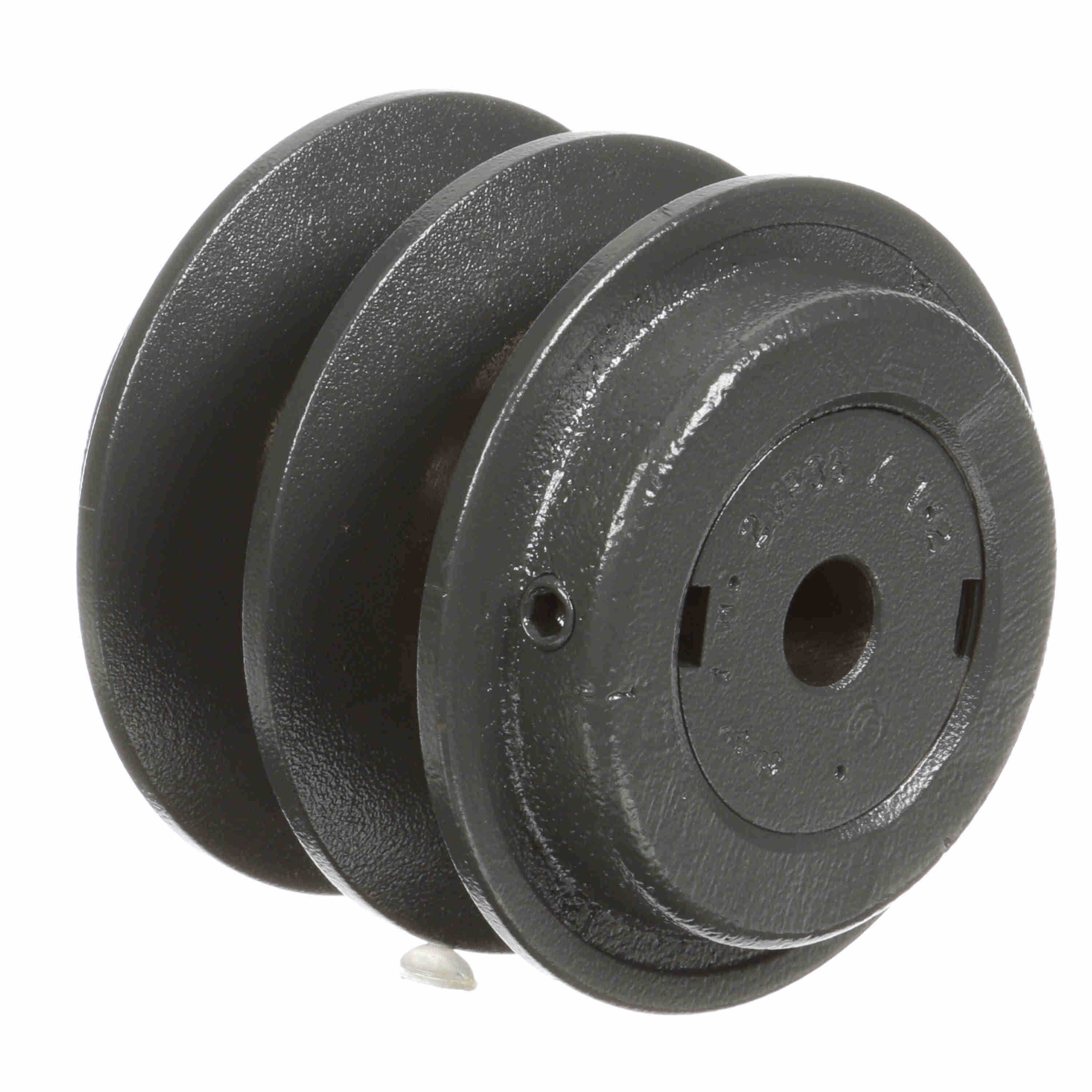 BROWNING 2747715 V-Belt Sheave, Variable Pitch, Finish Bore, 2 Groove, Cast Iron | CE4UBA 2VP71X1/2