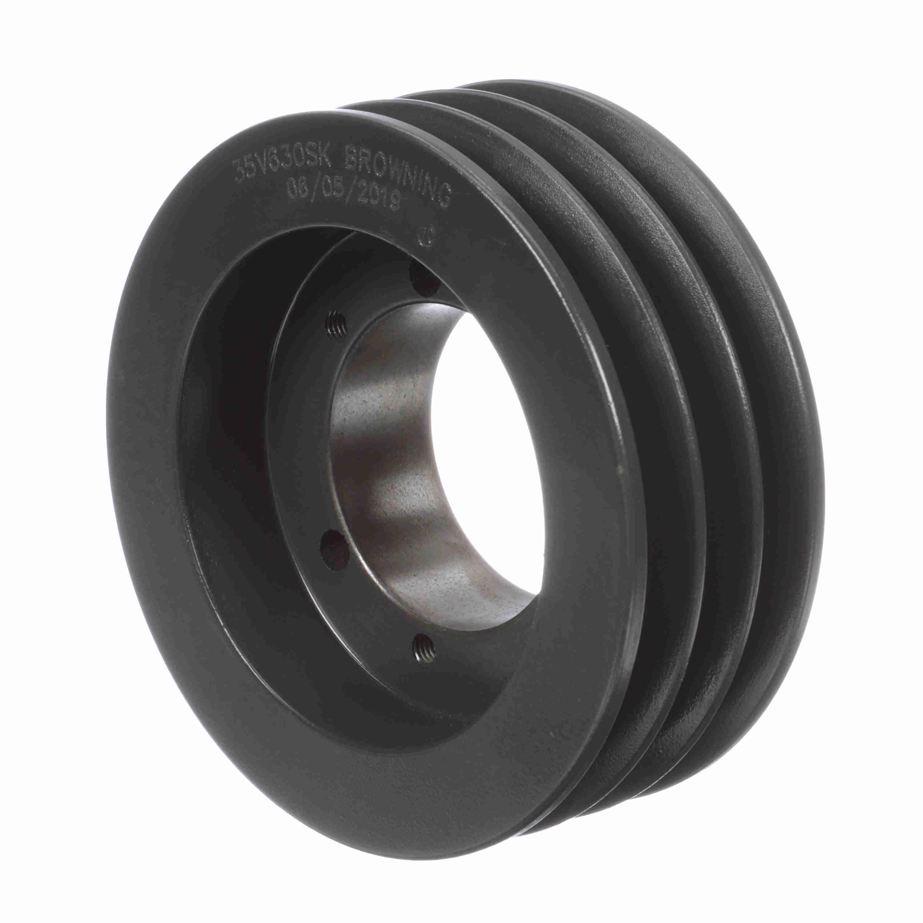 BROWNING 3063229 V-Belt Sheave, Multiple, Bushed Bore, 3 Groove, Cast Iron | AL2HZJ 35V630SK