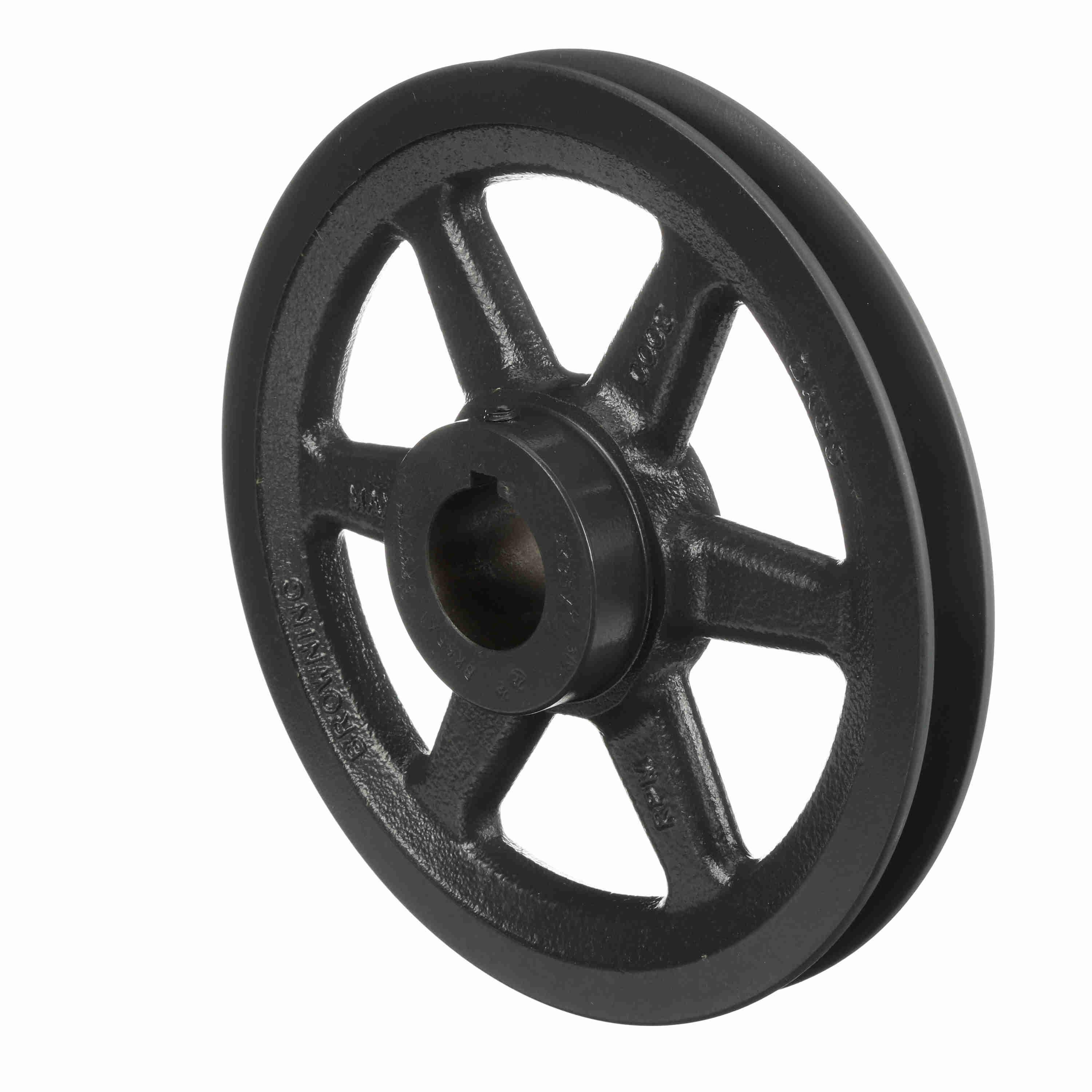BROWNING 3195682 V-Belt Sheave, Finish Bore, 1 Groove, Cast Iron | BA2HCW BK85X 1 3/8