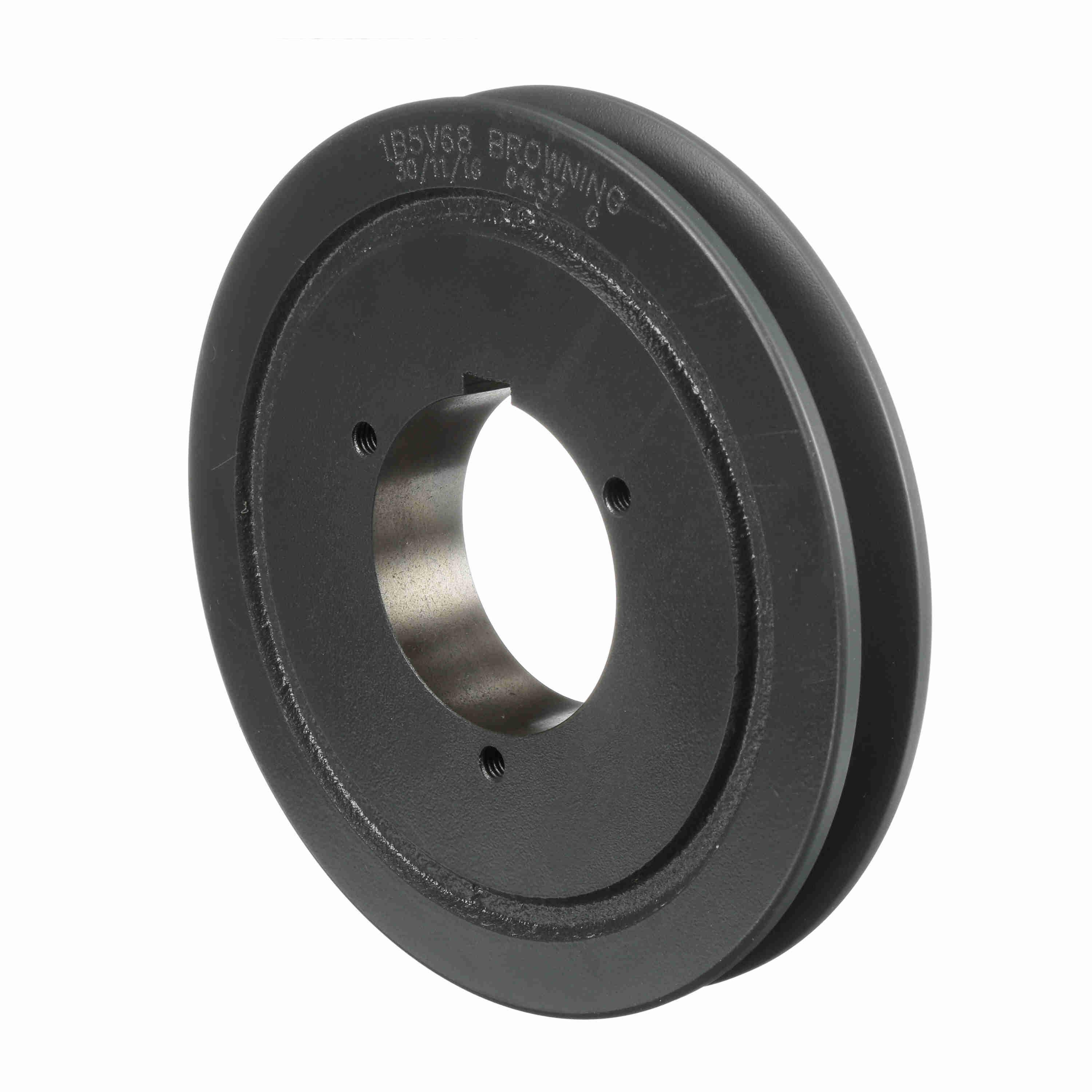 BROWNING 3693710 V-Belt Sheave, Multiple, Bushed Bore, 1 Groove, Cast Iron | BA6AJQ 1B5V68
