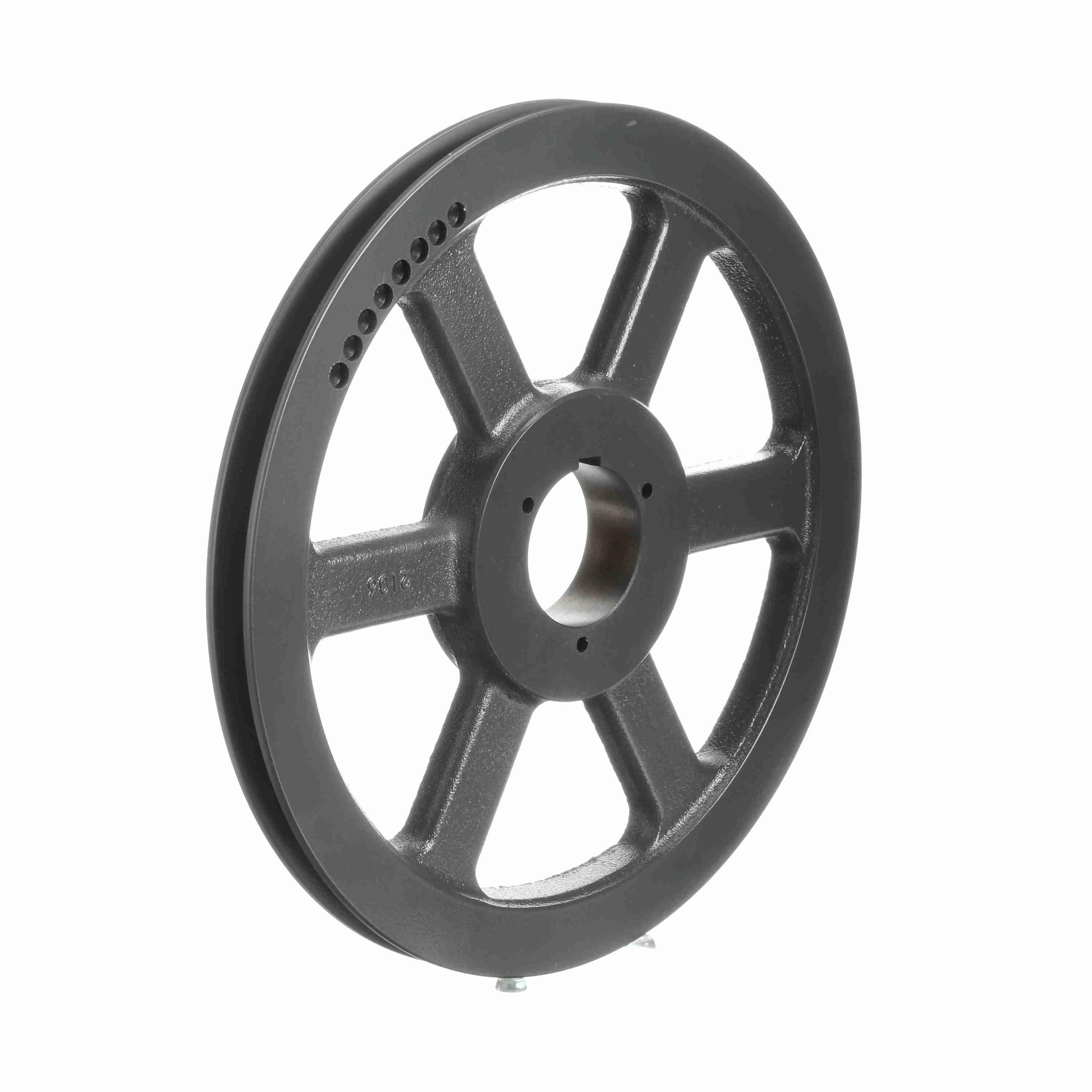 BROWNING 3693876 V-Belt Sheave, Multiple, Bushed Bore, 1 Groove, Cast Iron | BA3DBD 1B5V278