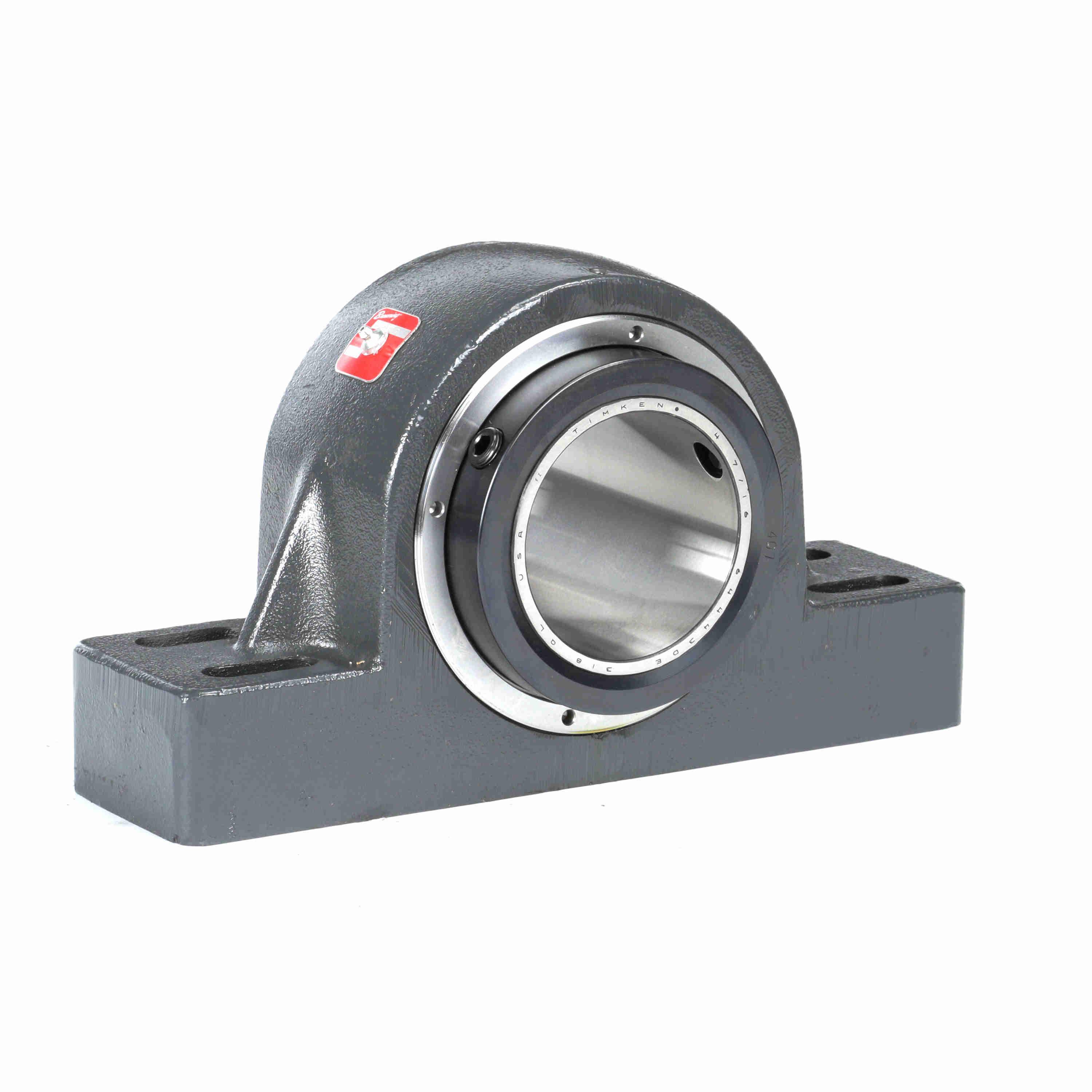 BROWNING 730056 Four Bolt Pillow Block Tapered Roller Bearing, Cast Iron, Double Collar Mount Lock | BD9BNH PBE920FX 4 7/16