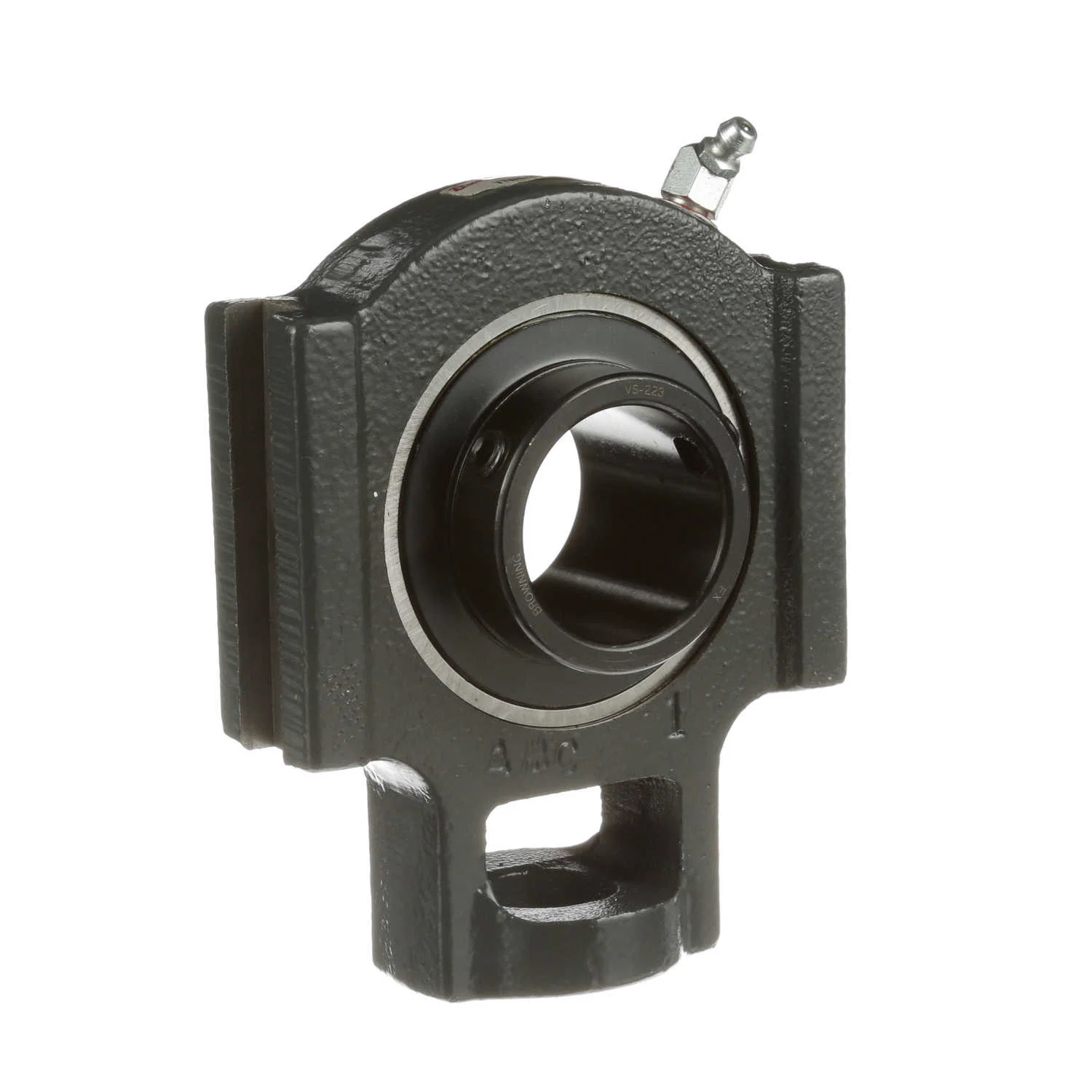 BROWNING 764298 Wide Slot Take Up Ball Bearing, Mounted, Cast Iron, Black Oxided Inner, Eccentric Lock | BF2JDL VTWS-223 CSJ