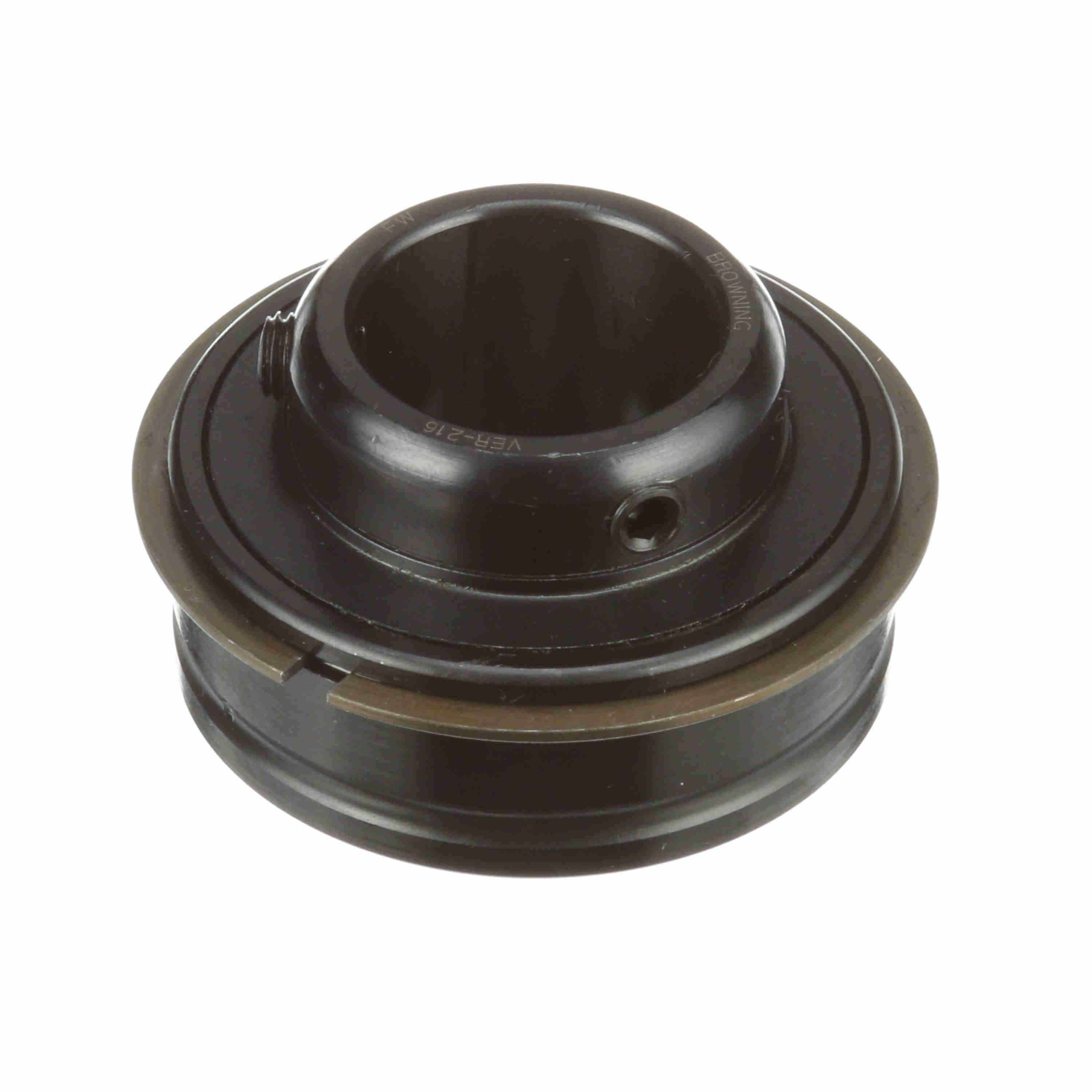 BROWNING 764446 Ball Bearing, Mounted Insert, Black Oxided Inner, Setscrew Lock | BF4TMH VER-216 BUA