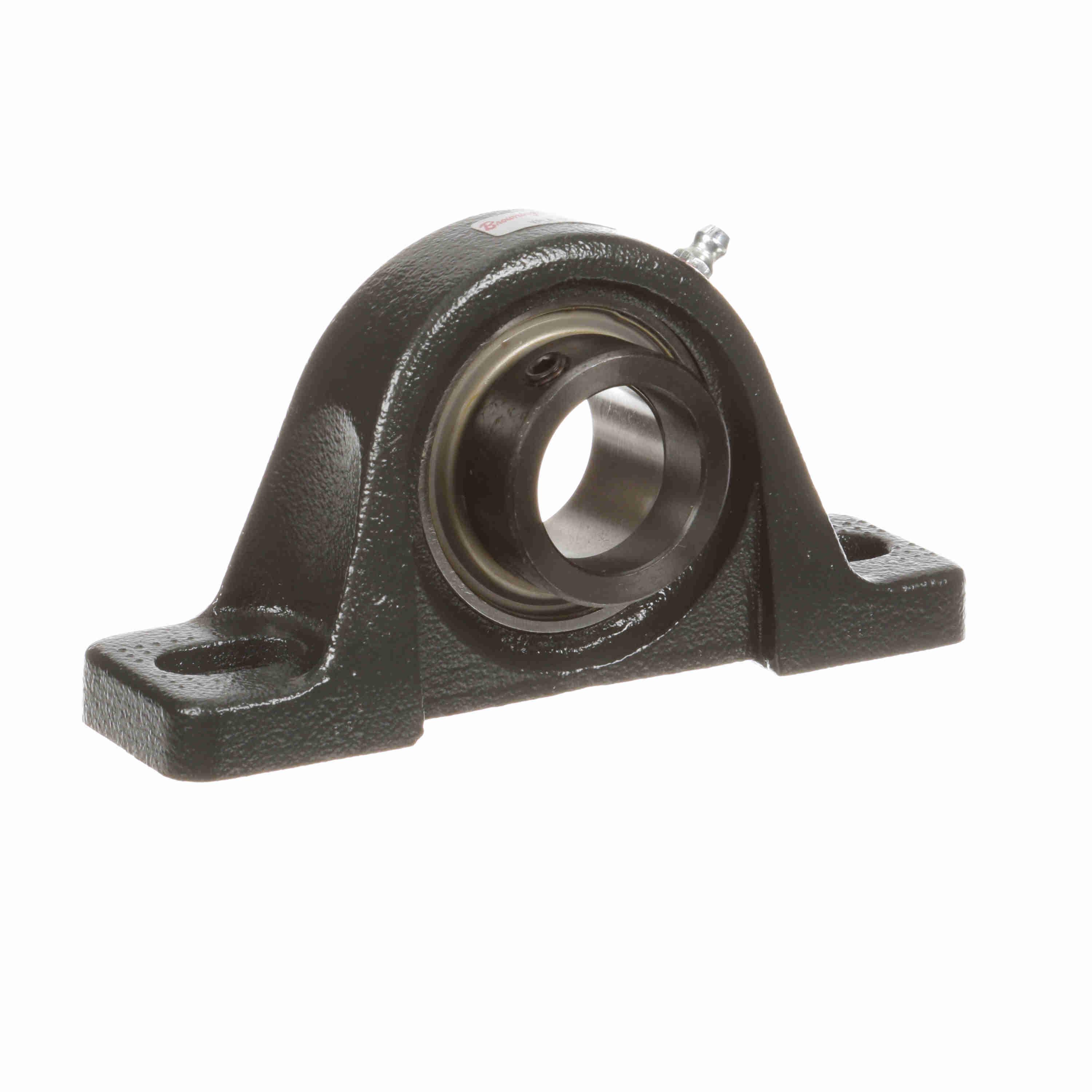 BROWNING 767311 Two Bolt Low Base Pillow Block Ball Bearing, Mounted, Cast Iron, Eccentric Lock | BD8DYH VPLE-120S